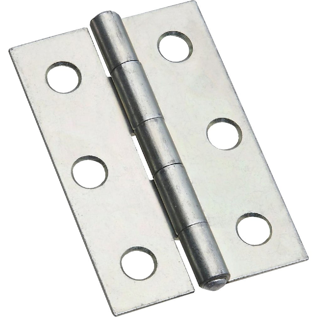 National Hardware 2-1/2 in. L Zinc-Plated Door Hinge 2 pk #N146-258-AF4A