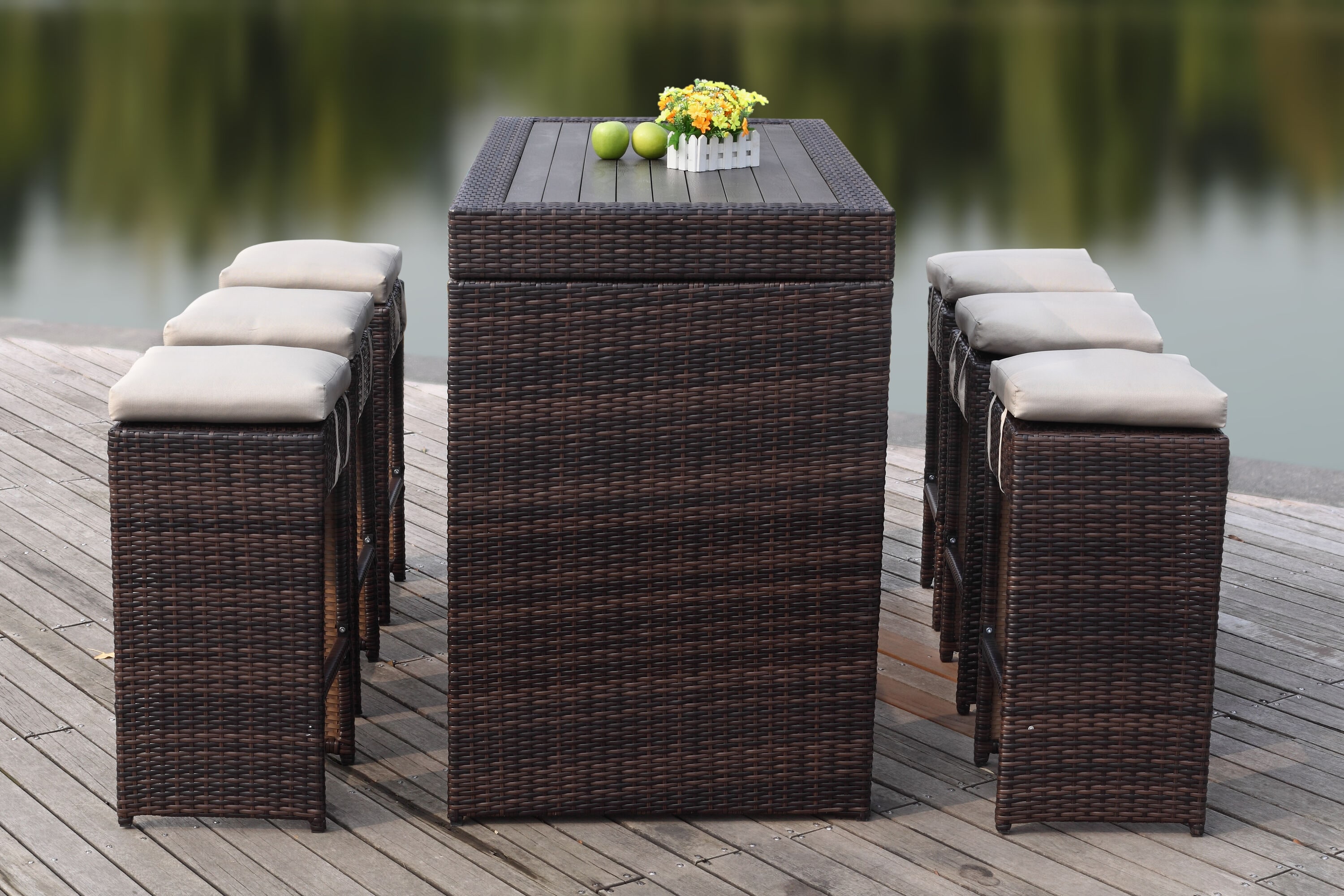 Safavieh PAT2502B Patio-Dining-Sets - View #3