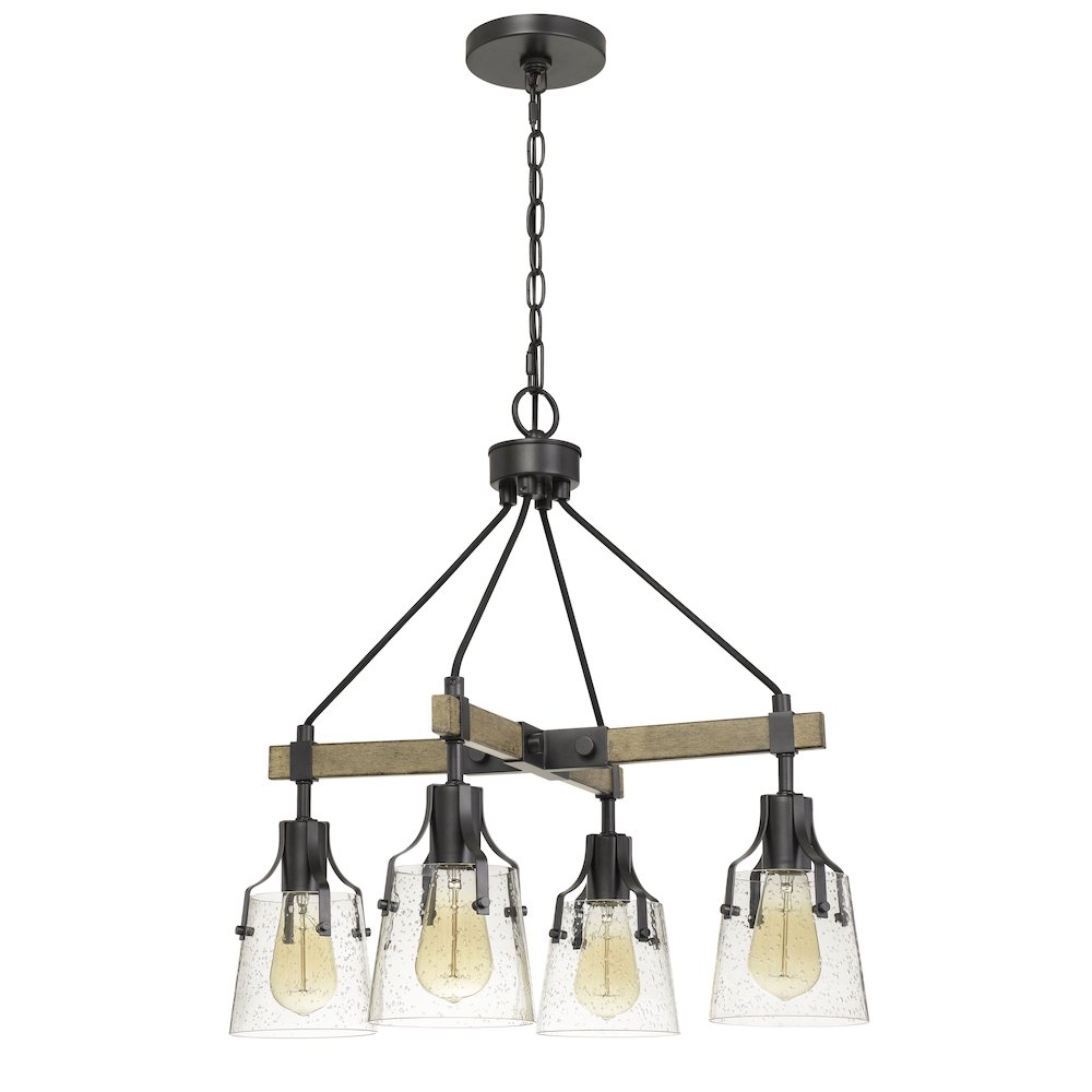 Cal Lighting Aosta 4 Light Medium Chandelier by Cal - FX-3735-4