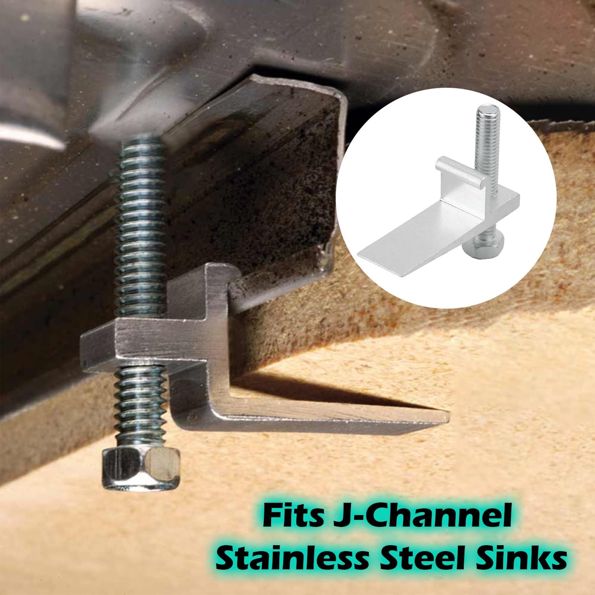 Numhew NHBEN386255 Sink-Mounting-Clips - View #3