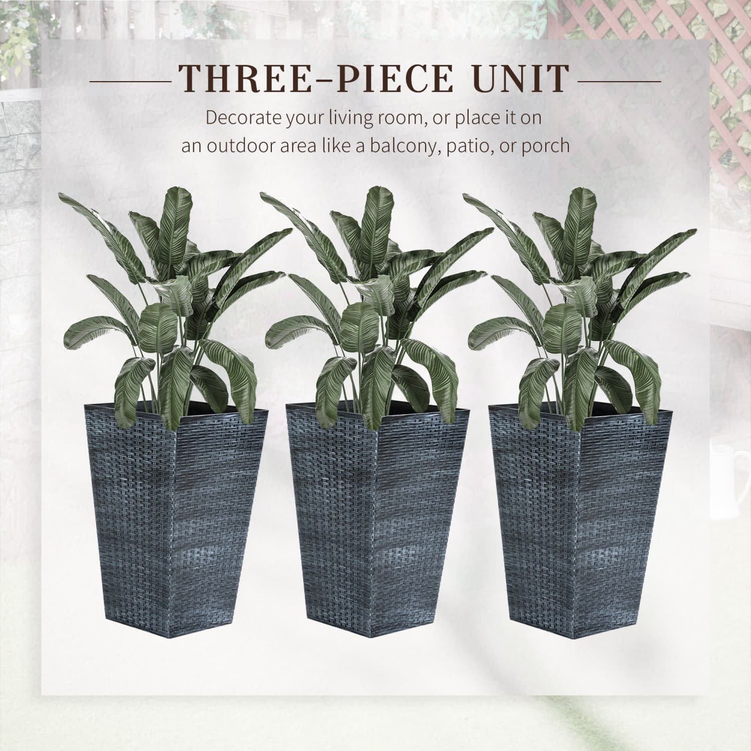 Angel Sar L2ZQYA330PLA05 Planter-Window-Box - View #5