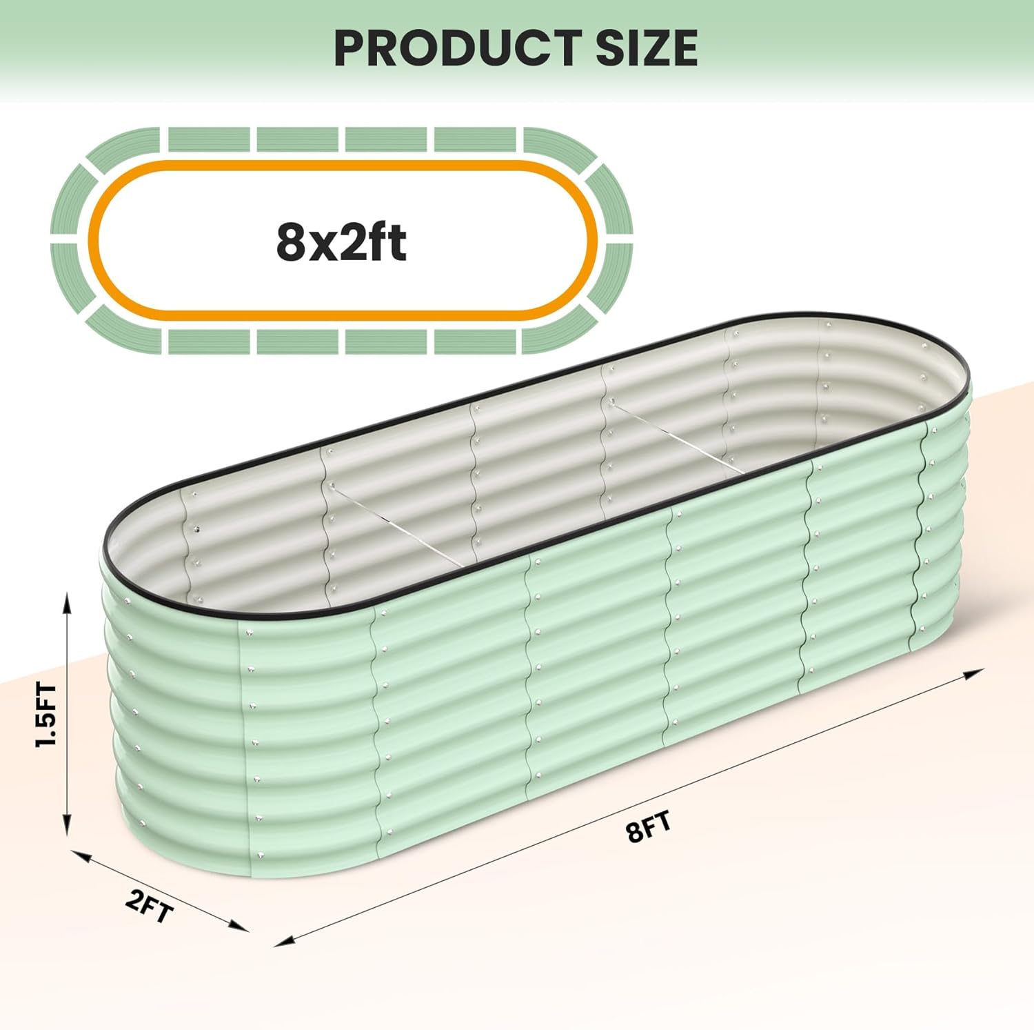 Qeetex MING-PHO-XUBT Raised-Garden-Beds - View #2