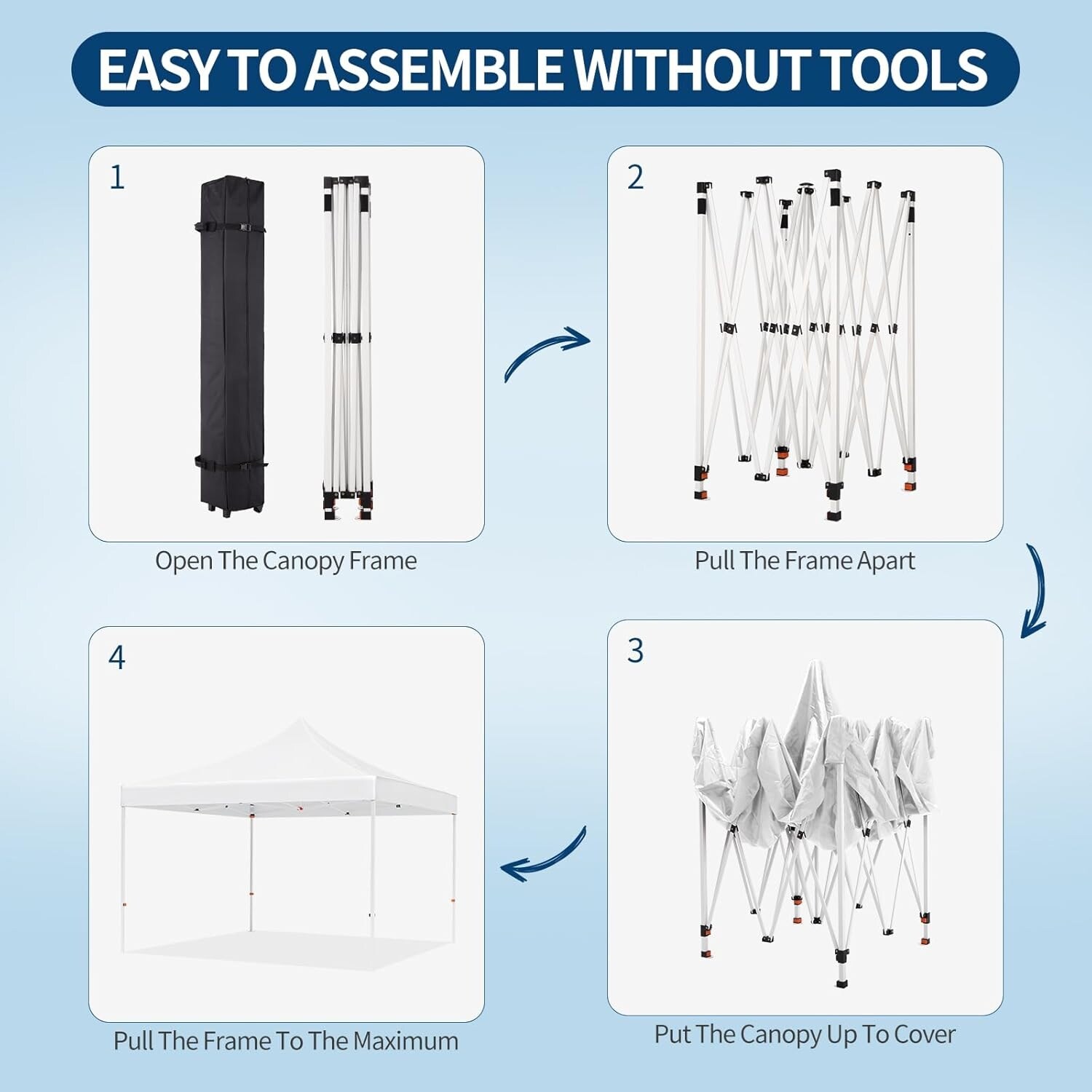 Qeetex LSHQQPOU-3AKCHAH6 Replace-Porch-Swing-Glider-Tops - View #3