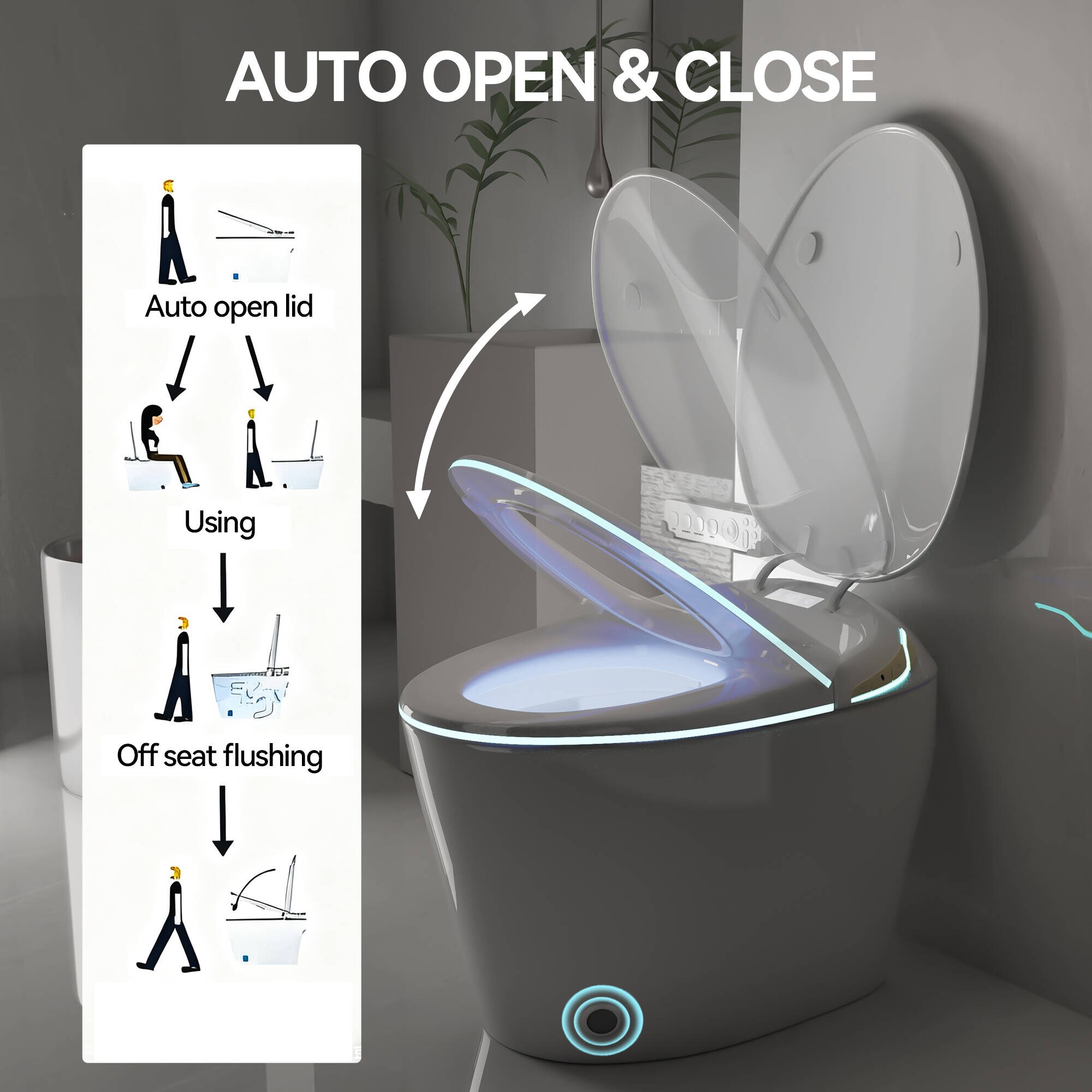 Lordear L-ZNMTKYD811 toilets - View #8