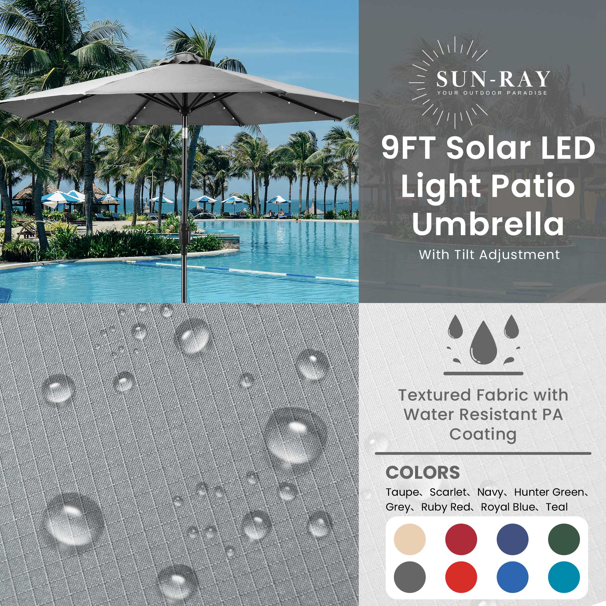 Sun-Ray 8L1022G Umbrellas-2 - View #5