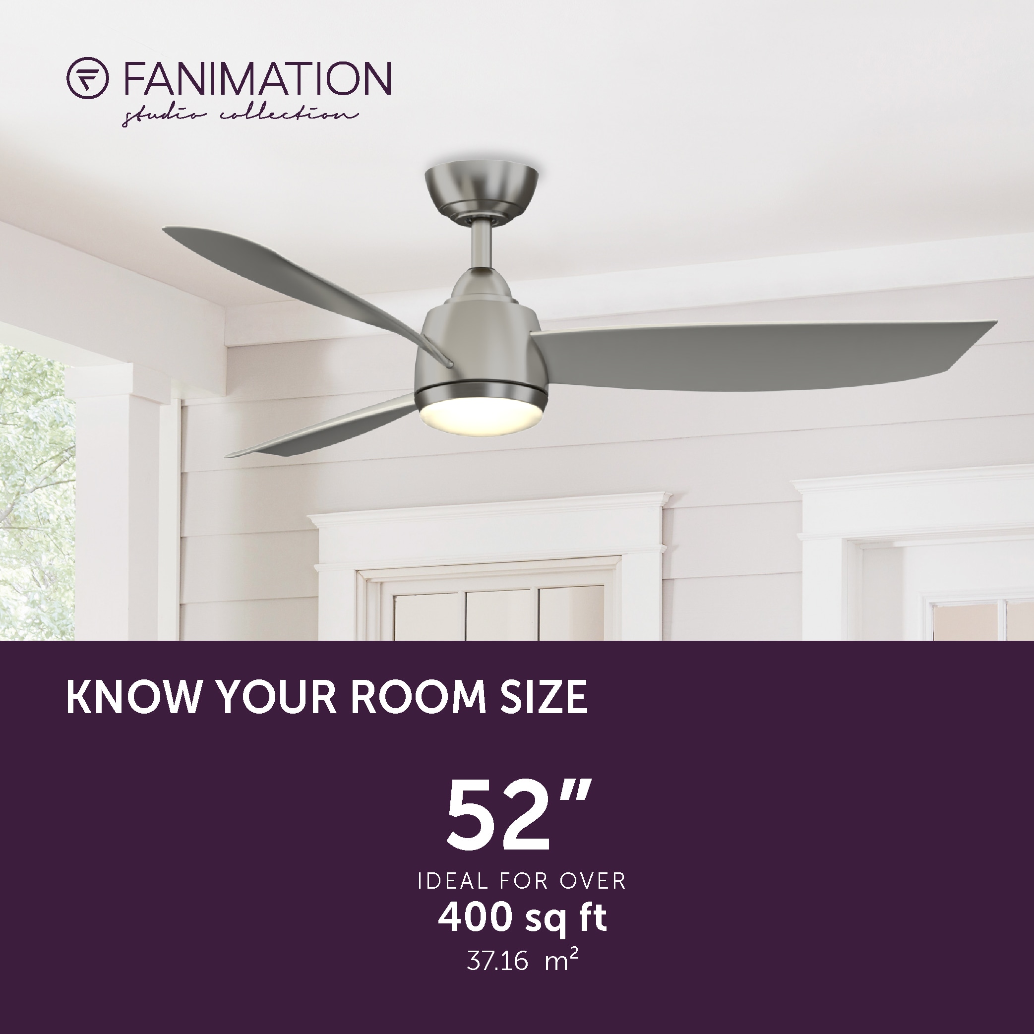 Fanimation Studio Collection LP7675LBN Ceiling-Fans - View #11