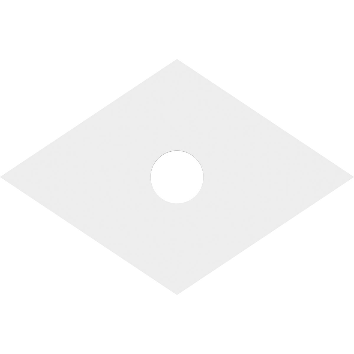 Ekena Millwork CMP20X13DD-03000 Ceiling-Medallions - View #4
