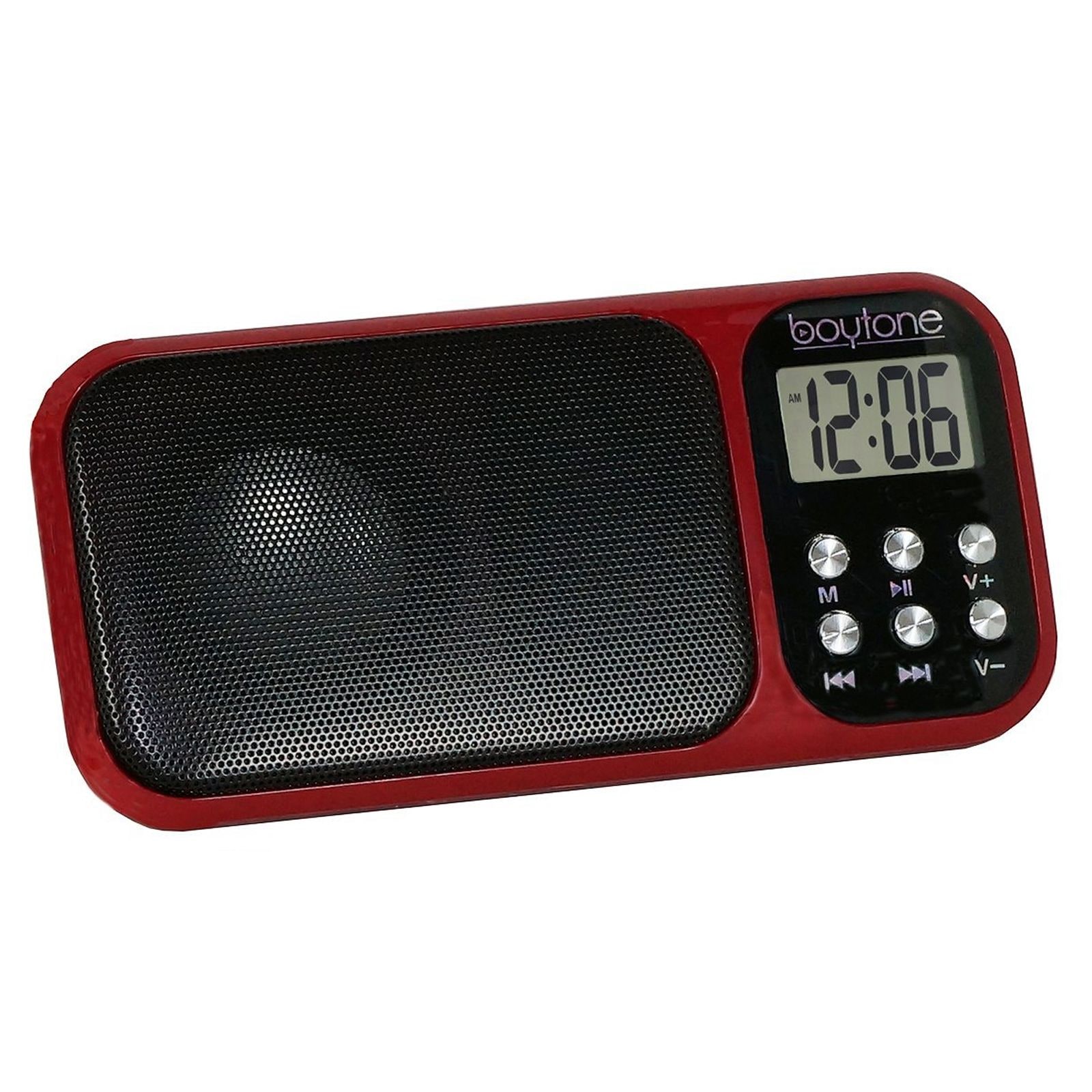 Boytone 849104929M Digital Rectangle Tabletop Traditional with Alarm