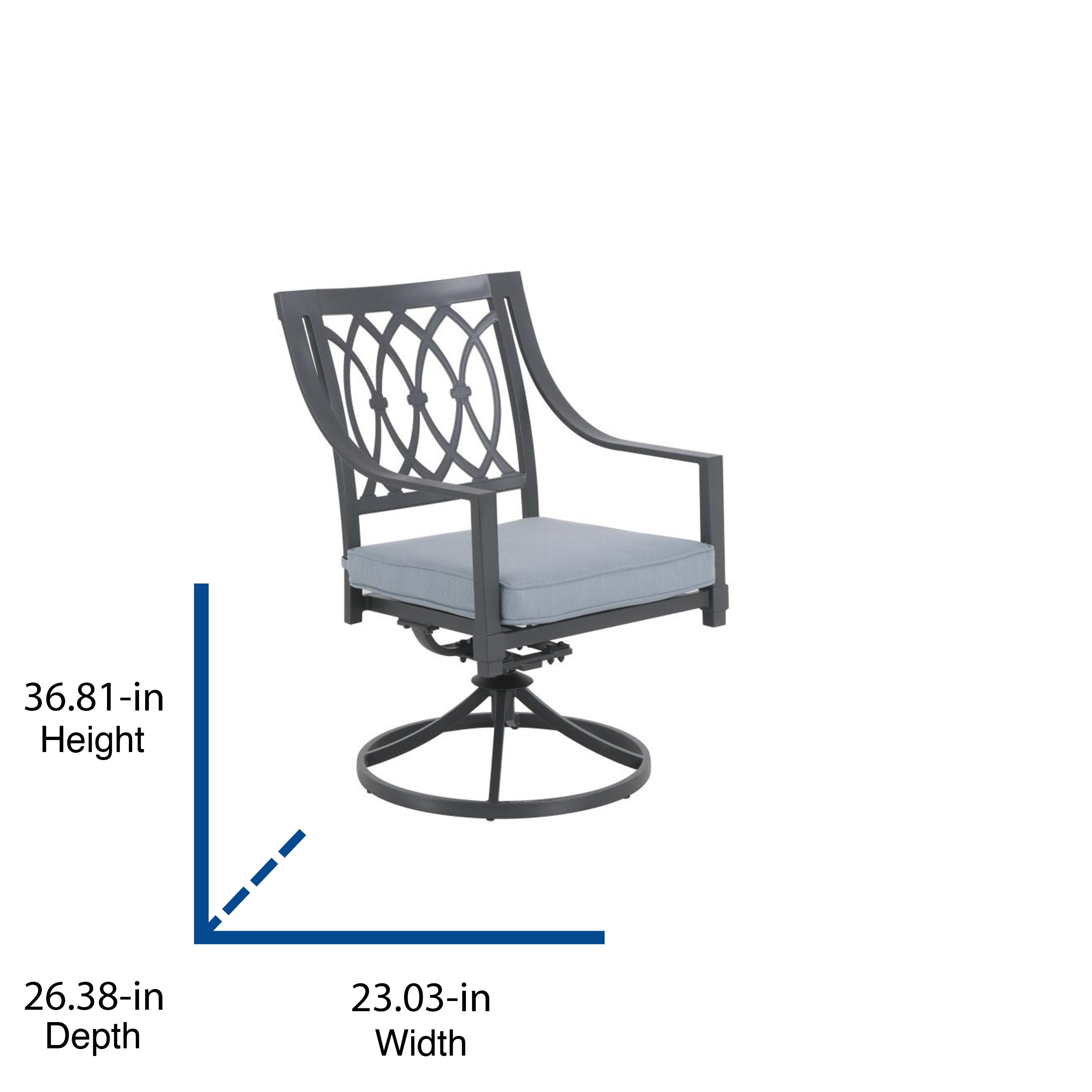 Hampton bay 2024 swivel chair base