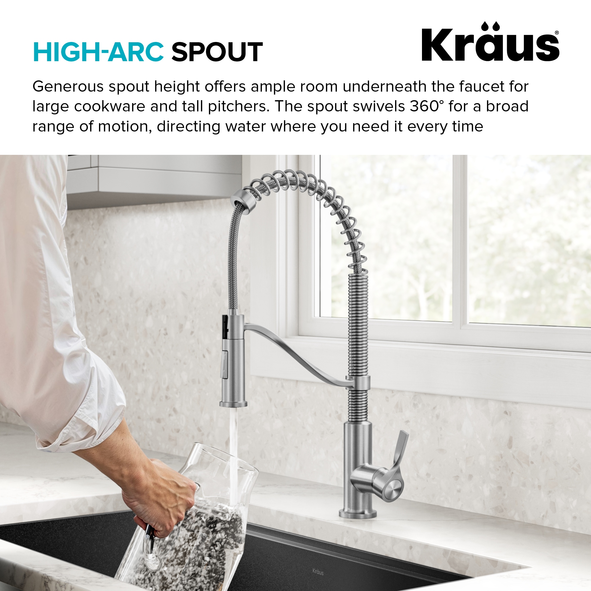 Kraus KPF-2635MB Kitchen-Faucets - View #9