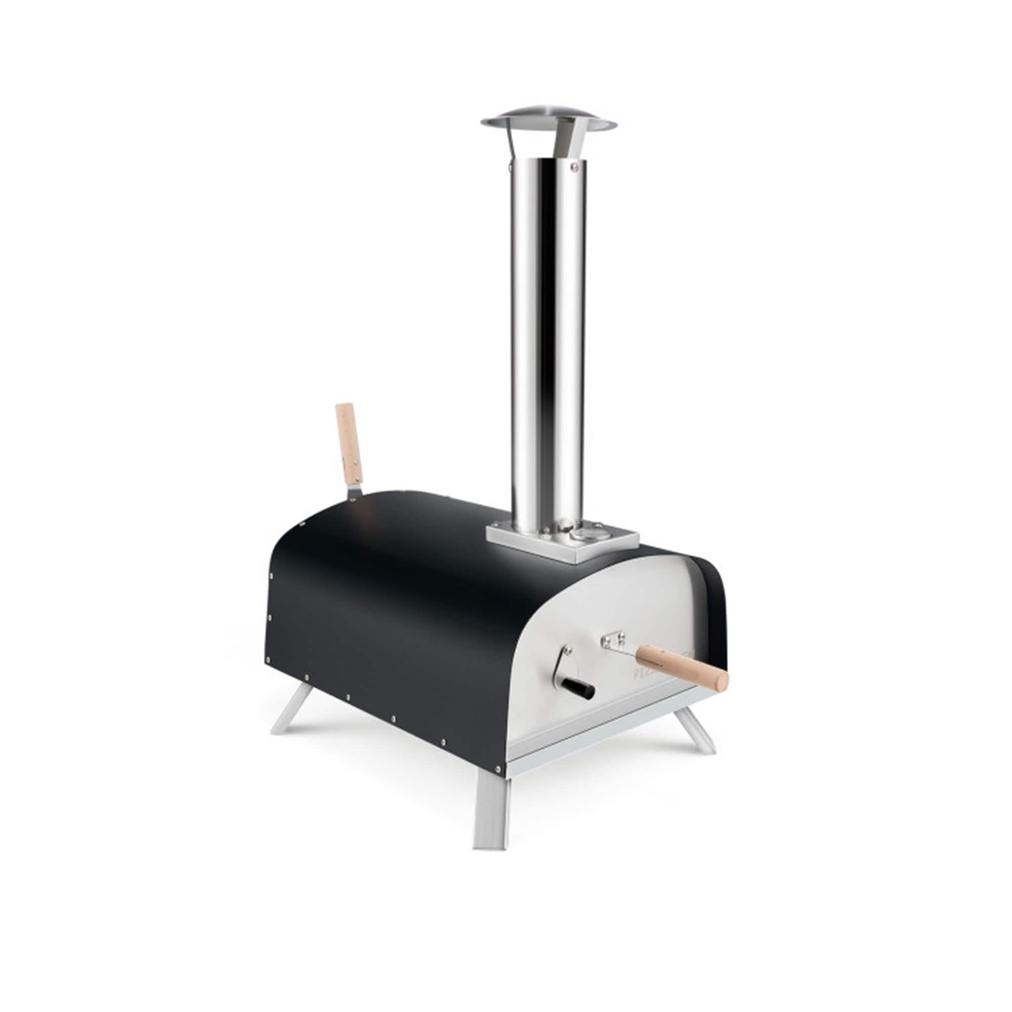 Mondawe MO731BW Charcoal/Wood Outdoor Pizza Oven