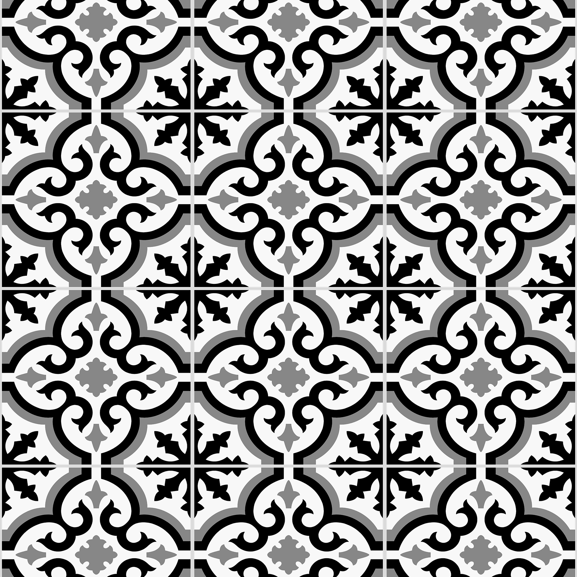 Transform 30.75-sq ft Black Vinyl Geometric Self-adhesive Peel and Stick Wallpaper