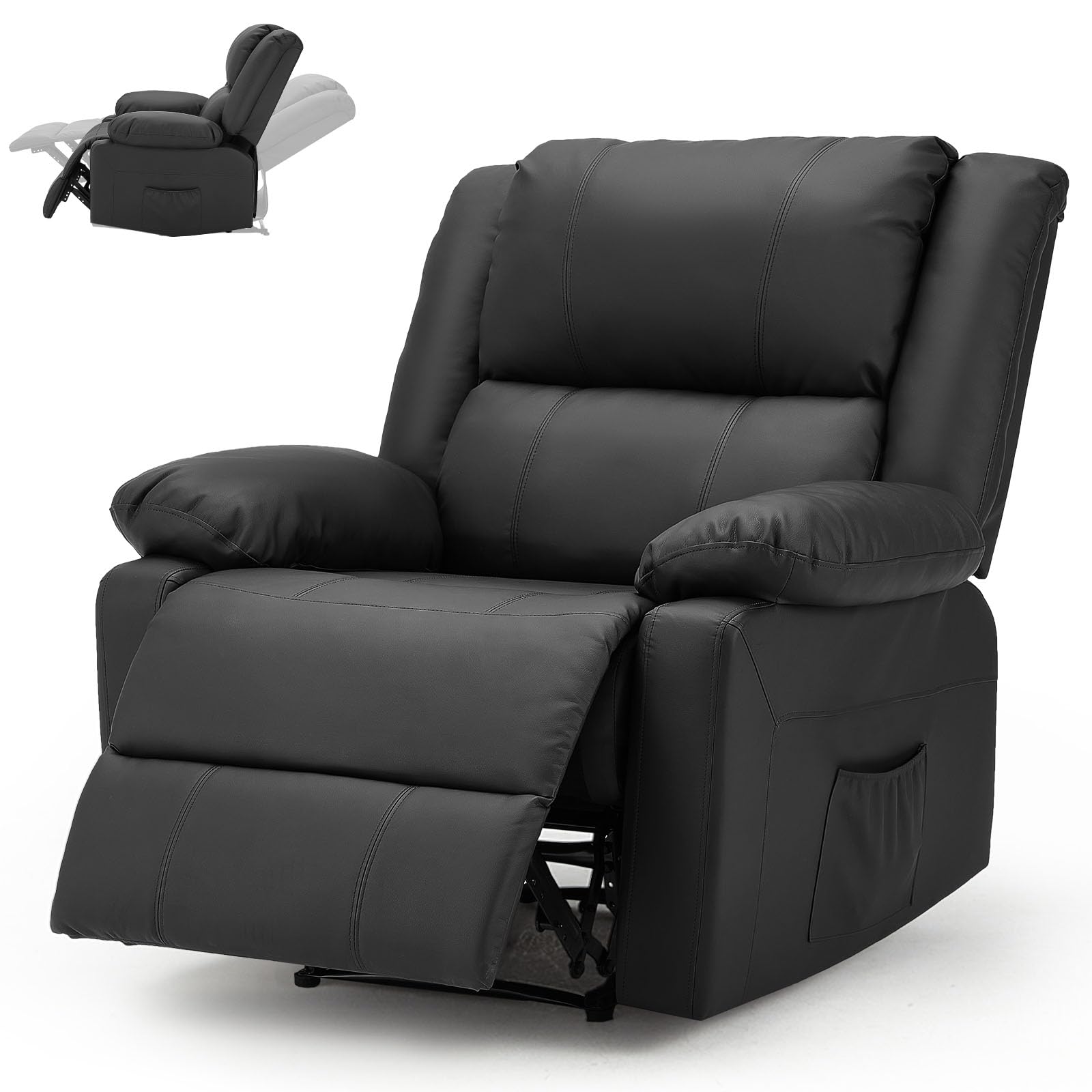 AECOJOY 13051BK-LS01 Sofas-Loveseats - View #3