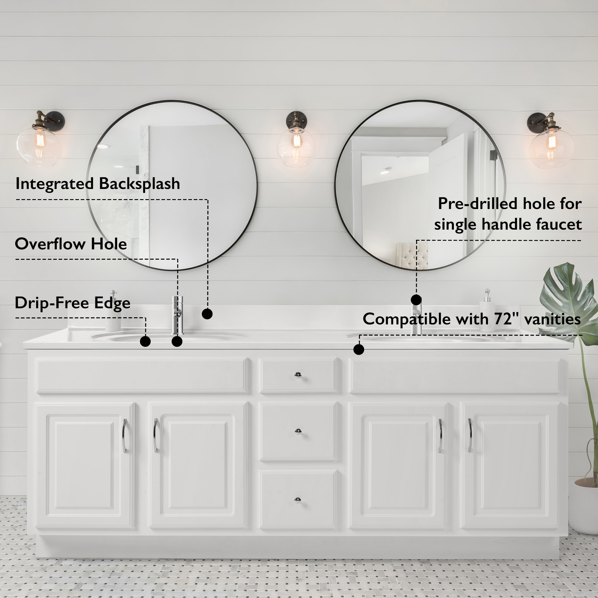Design House 597450 Vanity-Tops - View #2