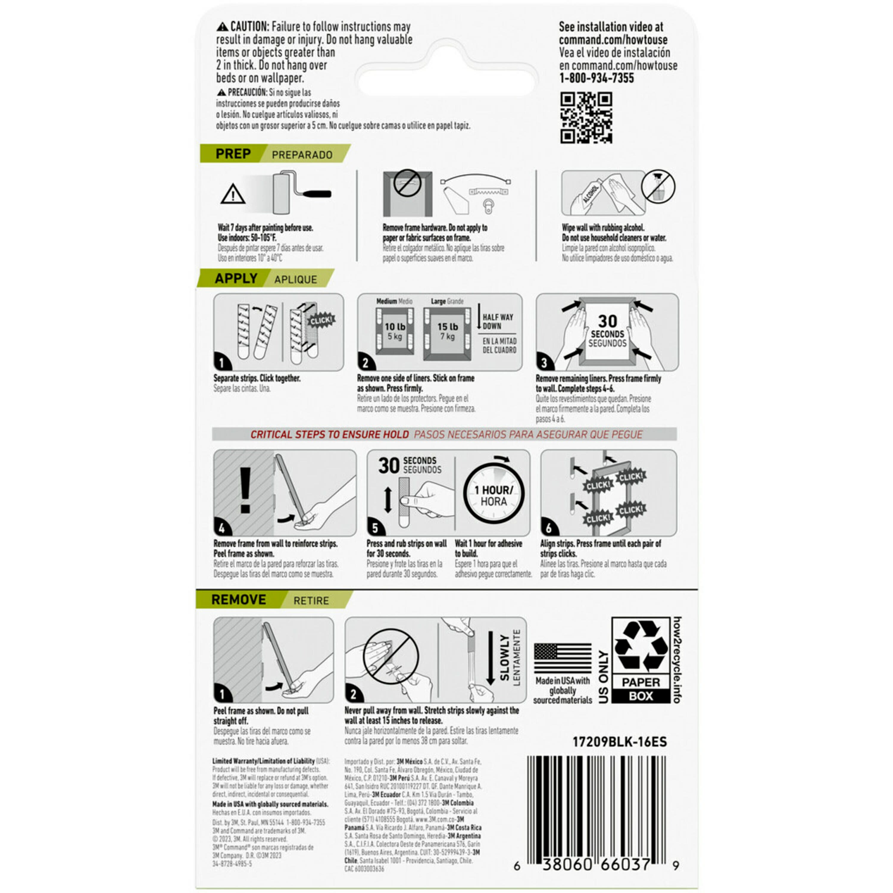 Command 17209BLK-16ES Picture-Hangers - View #12