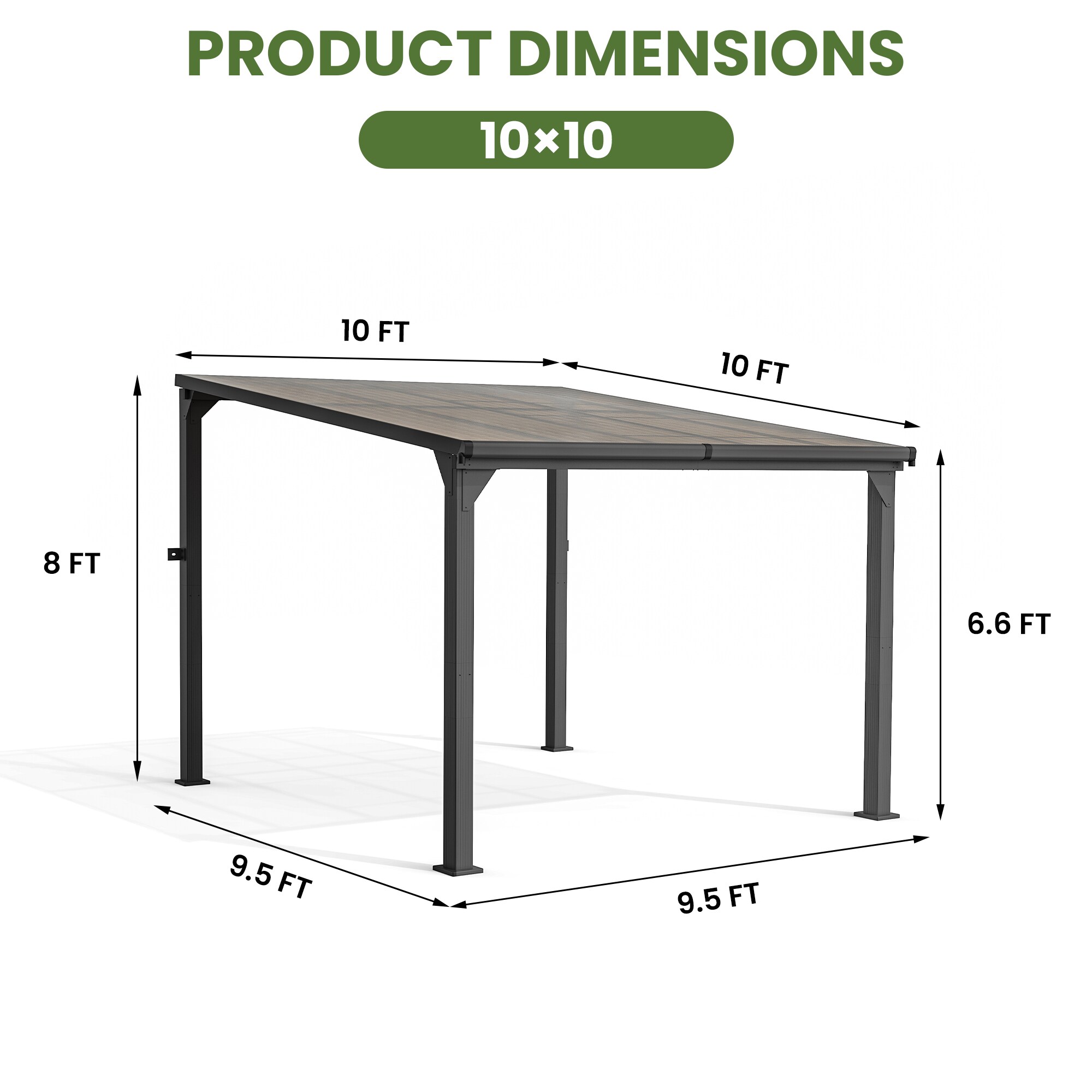 PamaPic ZP-XD-H-1010-WL1 Pergolas-2 - View #7