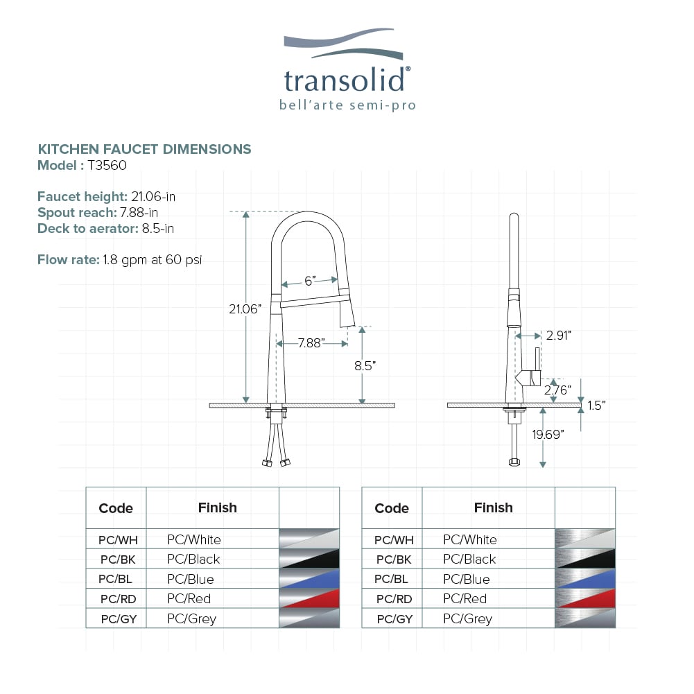 Transolid T3560-LS Kitchen-Faucets - View #10