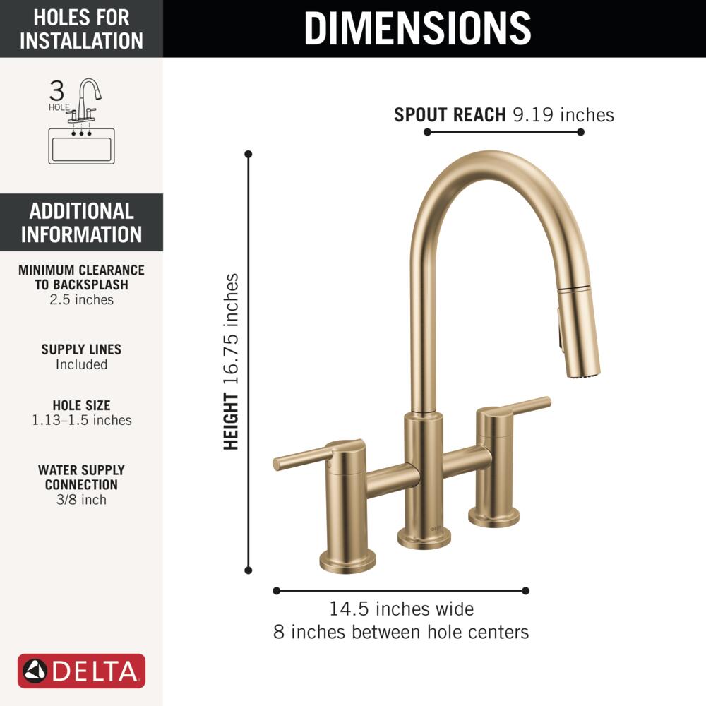 Delta 39876LF-CZ Kitchen-Faucets - View #3