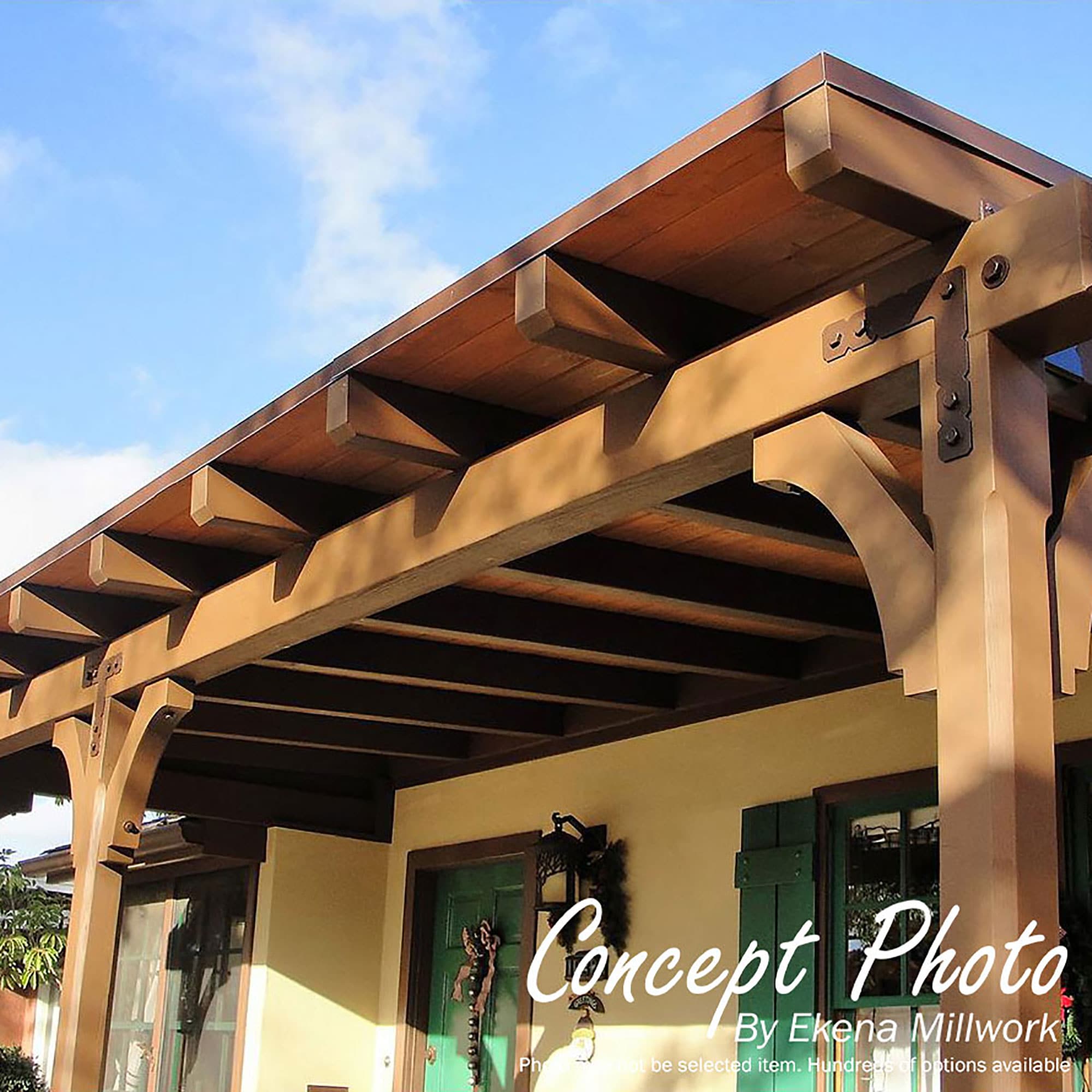 Ekena Millwork BRC04X12X12MRC00RWR braces - View #17