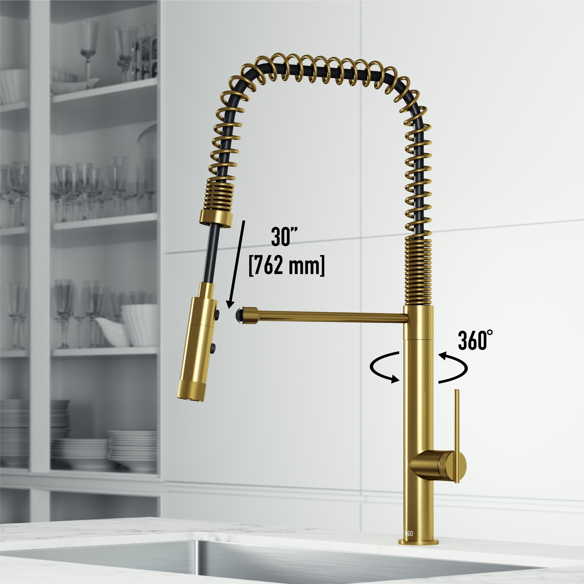 VIGO VG02037MG Kitchen-Faucets - View #5