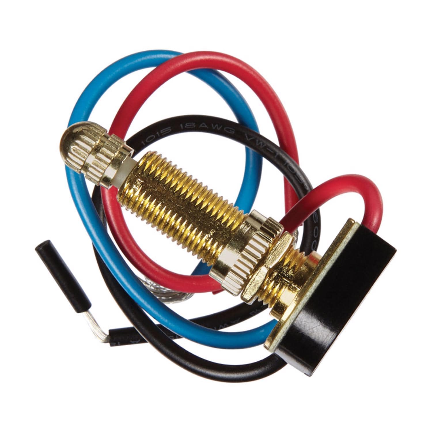 Jandorf  6 amps Single Pole or 3 way Rotary Appliance Switch Brass 1 pk