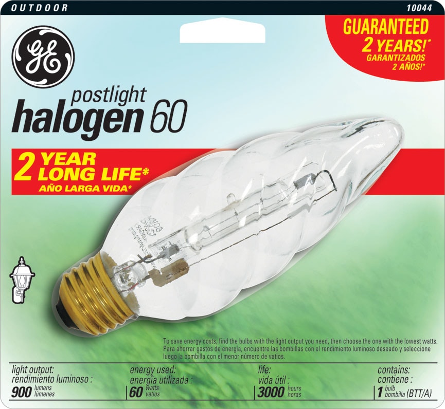 GE BT Dimmable Bright White Light Fixture Halogen Light Bulb at