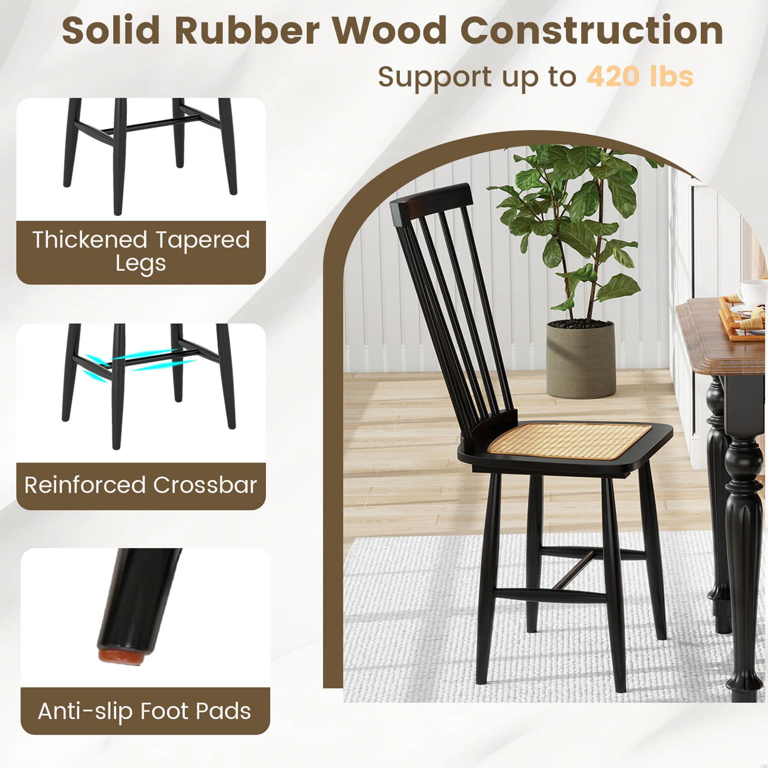 Costway CSHY001848 Dining-Chairs - View #10