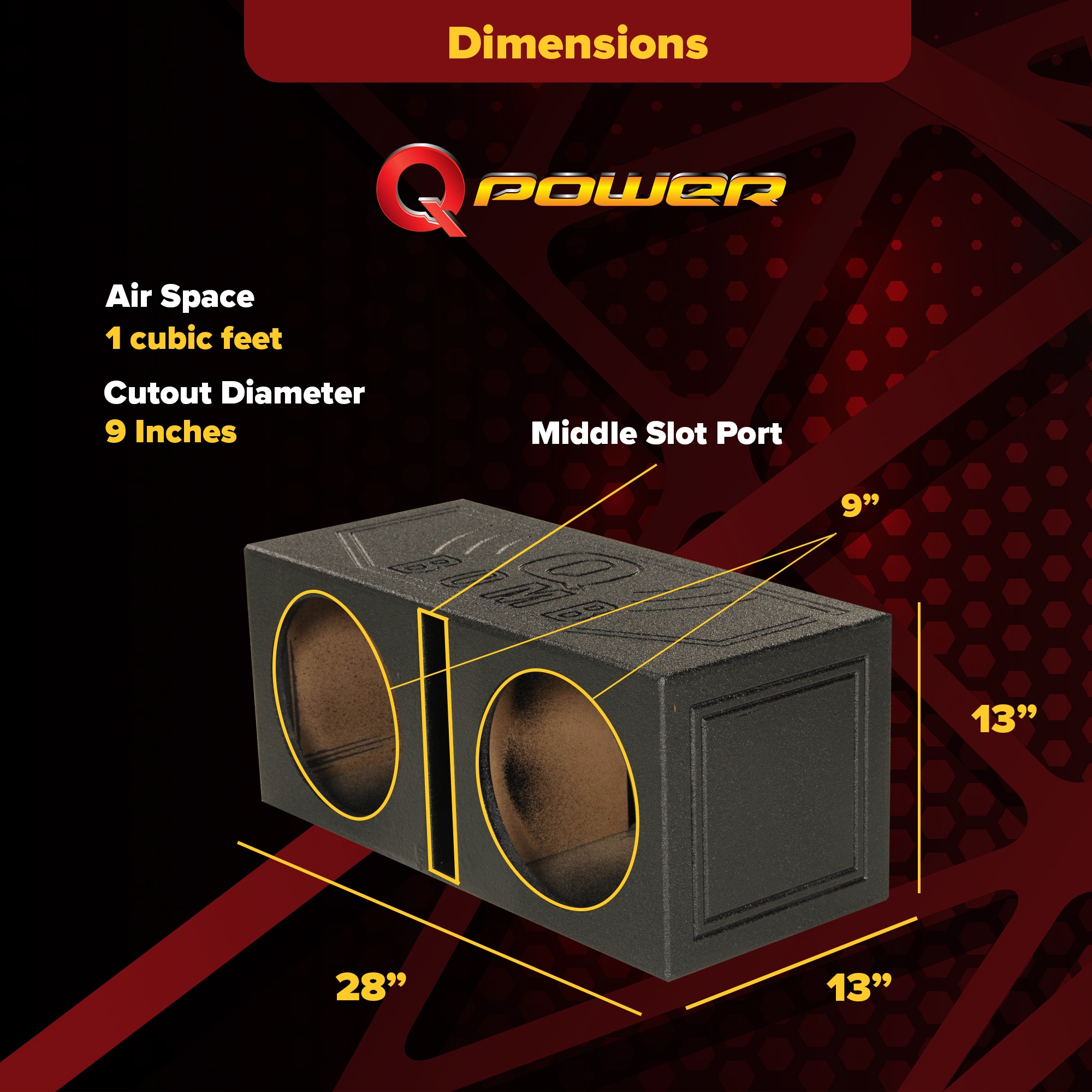 Q-Power QBOMB10V Portable-Speakers - View #3