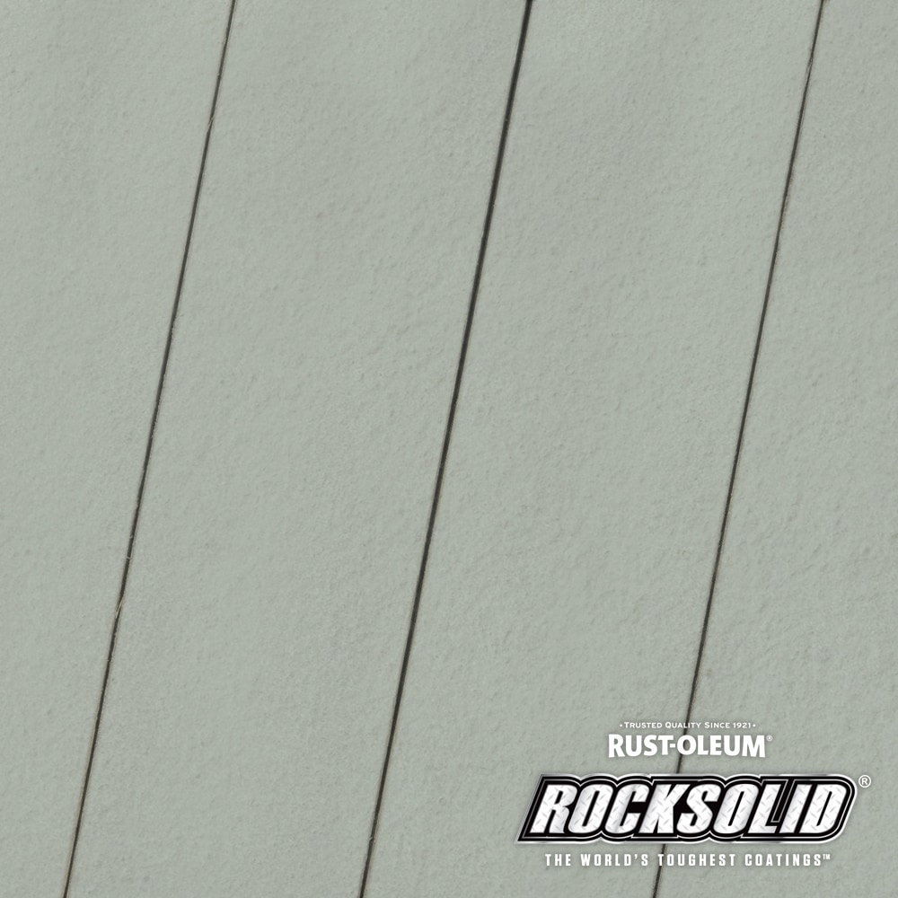 Rust-Oleum RockSolid 20X Deck Resurfacer Pre-tinted Gainsboro Solid ...