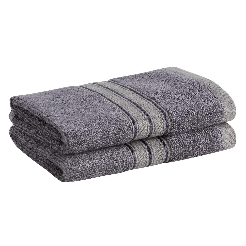 Cannon 4-Piece Smoke Cotton Wash Cloth (Lilah) at Lowes.com