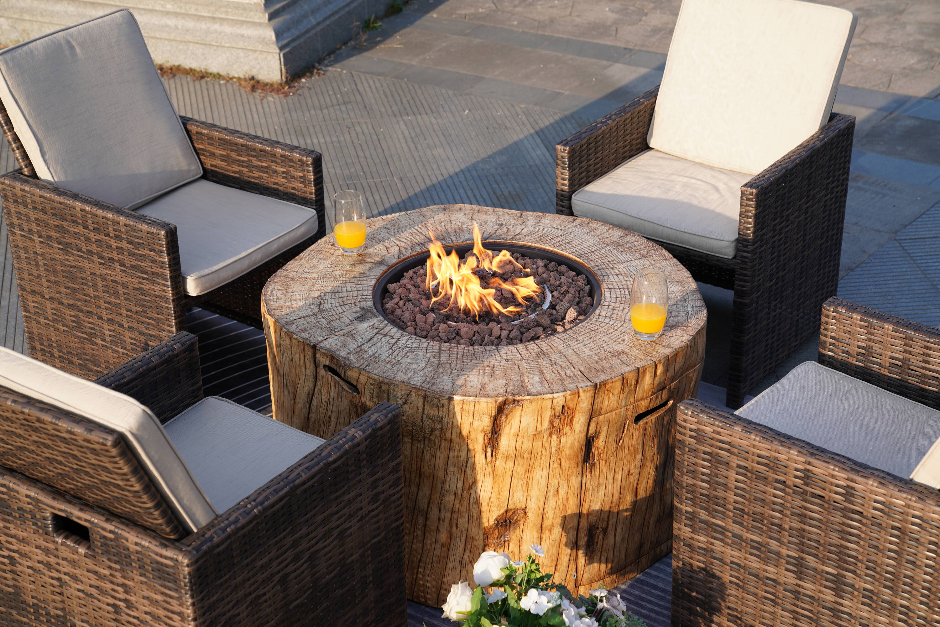 Direct Wicker DWG-21803234-B Patio-Conversation-Sets - View #13
