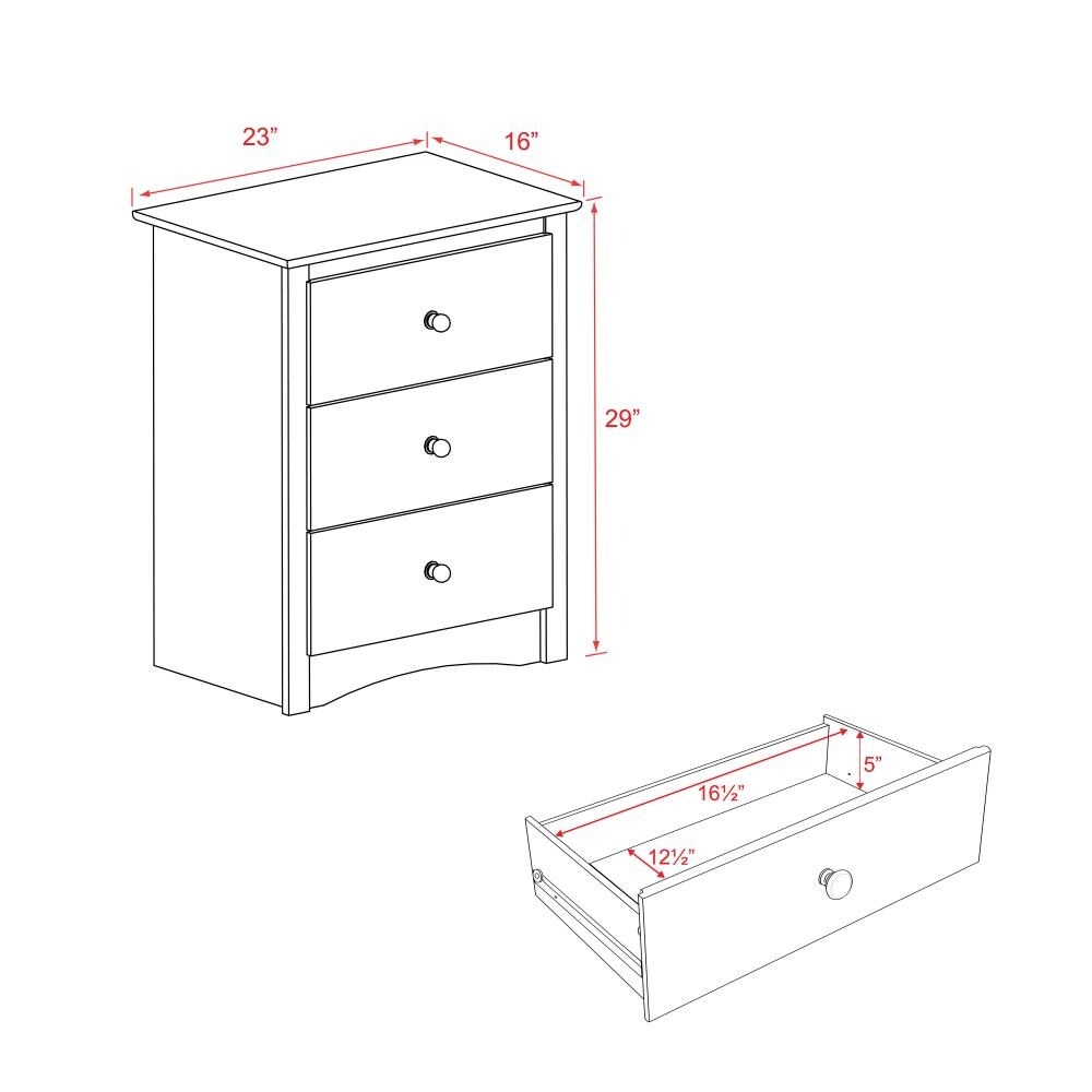 Prepac EDC-2403 nightstands - View #6