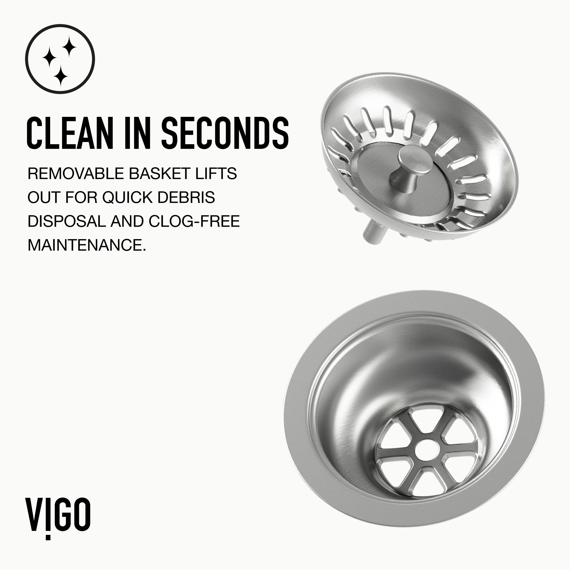 VIGO VGSTRAINERST Kitchen-Sink-Strainers - View #5
