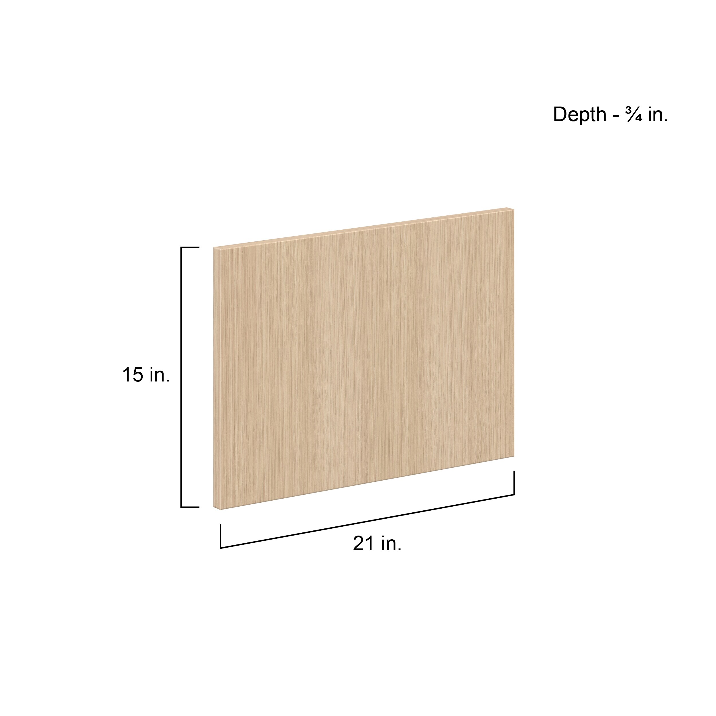 Hugo&Borg DSDF2115-WI Kitchen-Cabinet-Doors - View #4