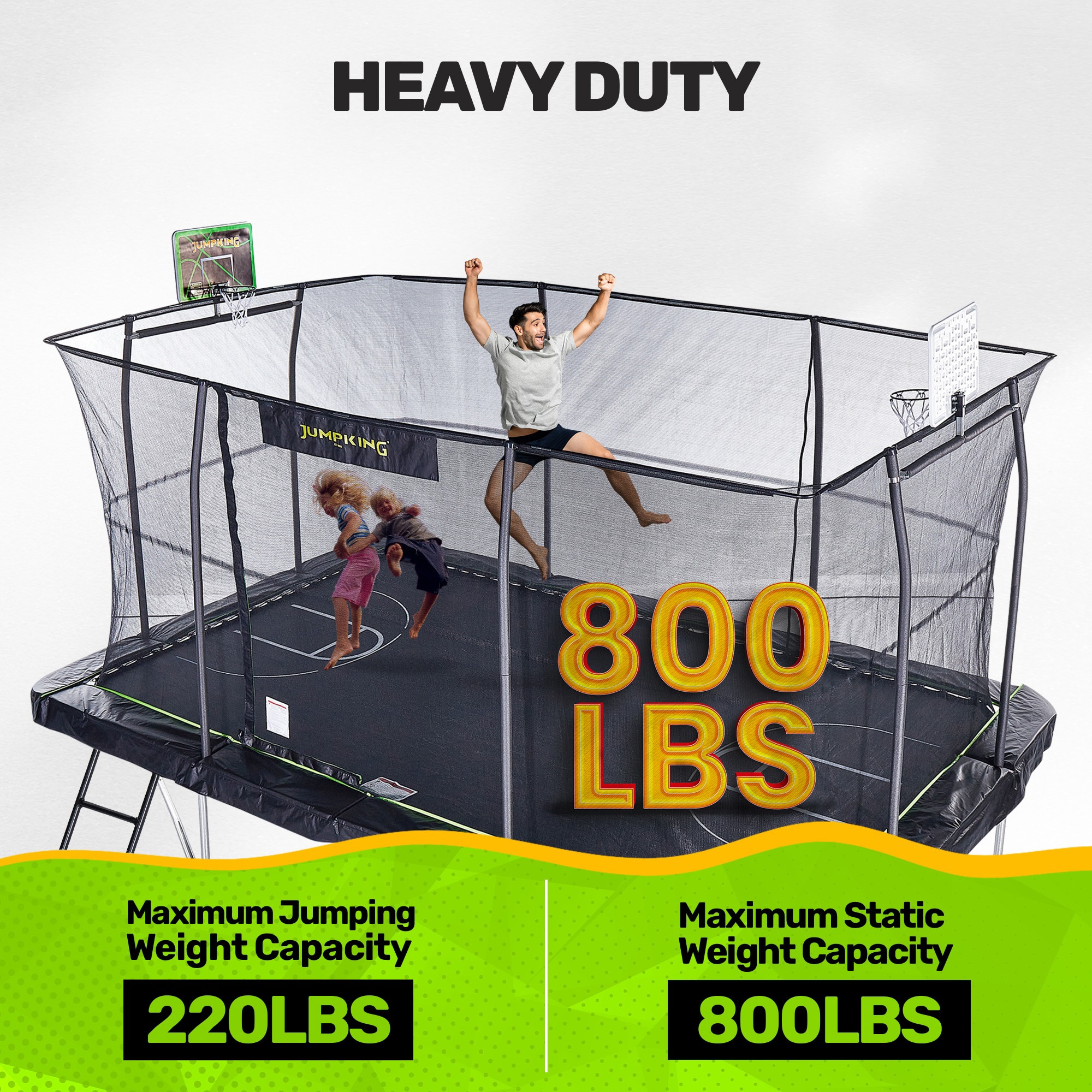 Jumpking JK1015RCBHC2 trampolines - View #3