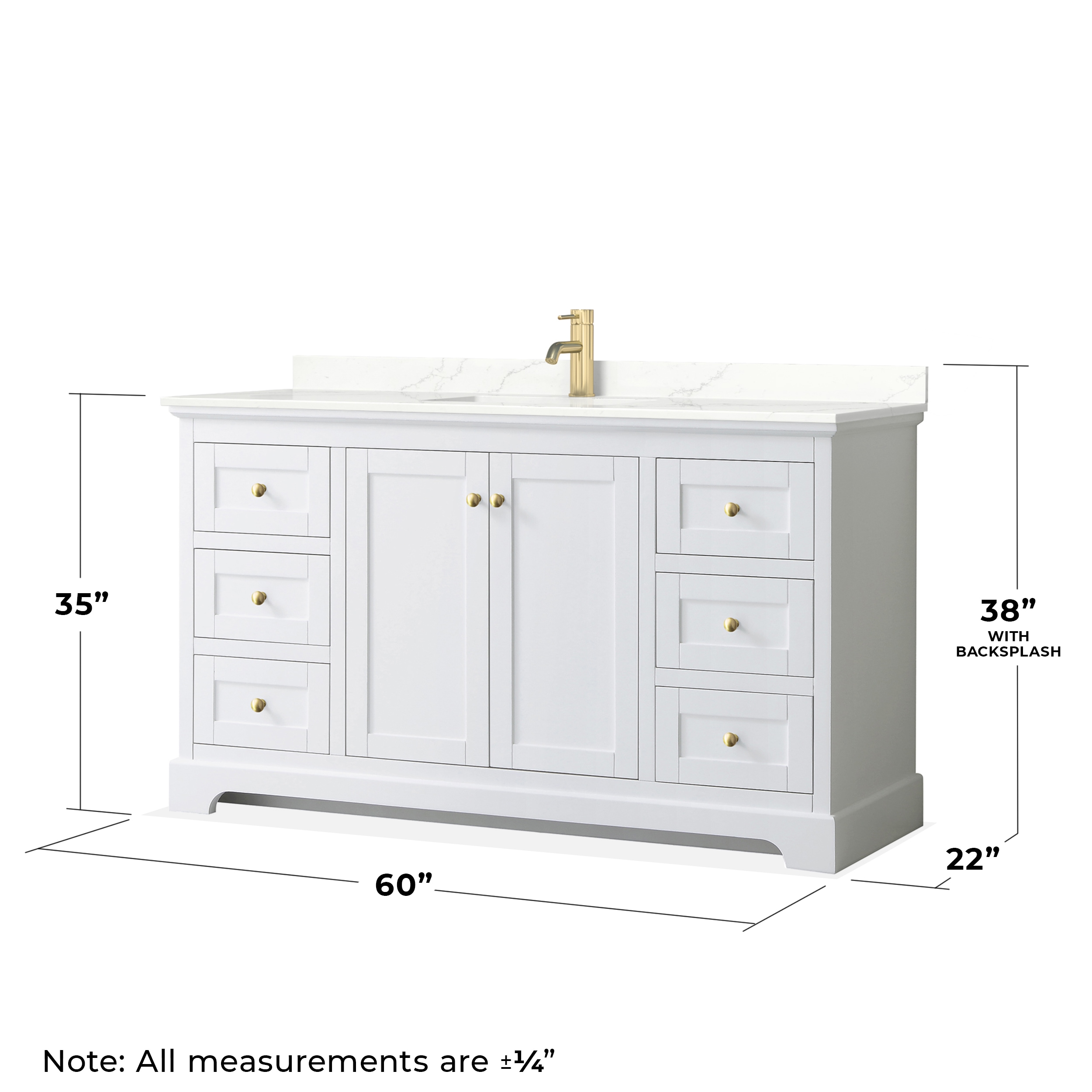 Wyndham Collection WCV232360SWGGTUNSMXX Bath-Vanity-Combo - View #5
