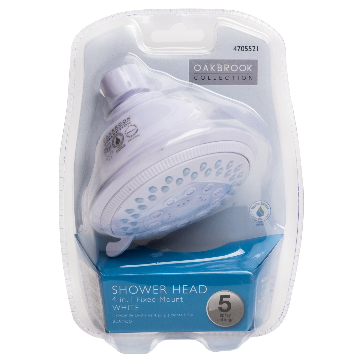 OakBrook 520 A5347WT-WS Fixed-Showerhead - View #3