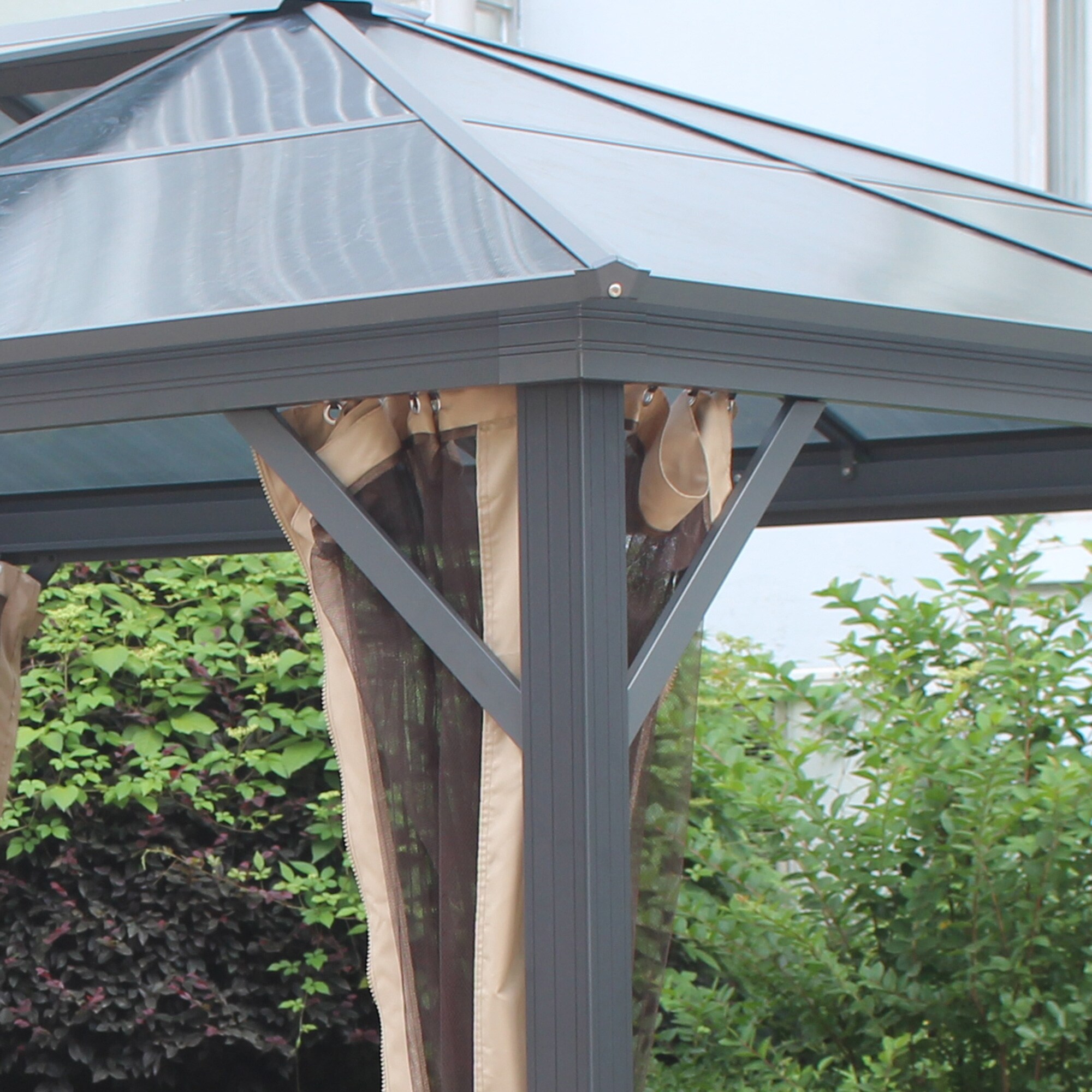 Flynama L-2225S00032 Wood-Resin-Gazebos - View #2