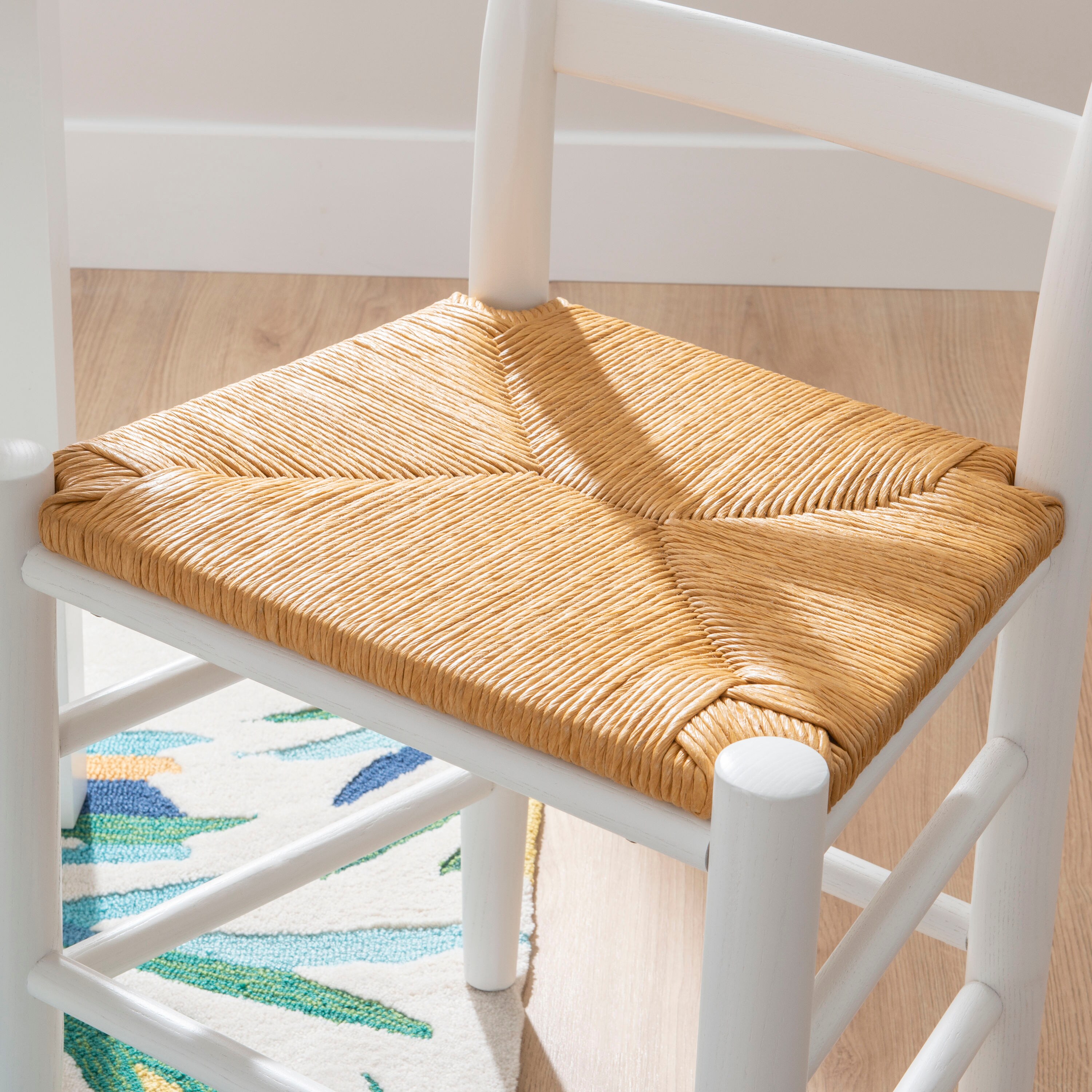 Linon CH292WHTNAT02ASU Dining-Chairs - View #2