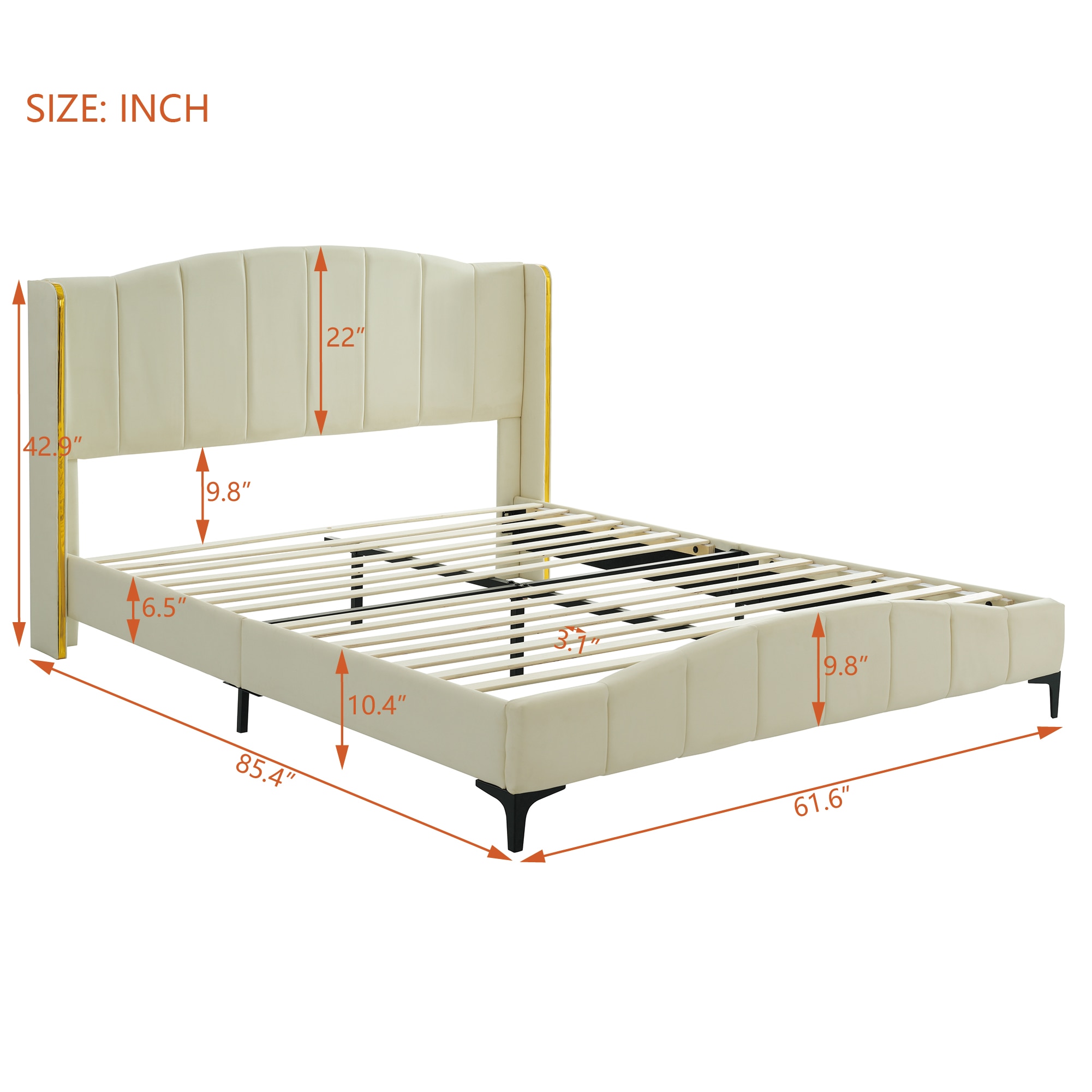 ModernLuxe L-WF320342AAK beds - View #3