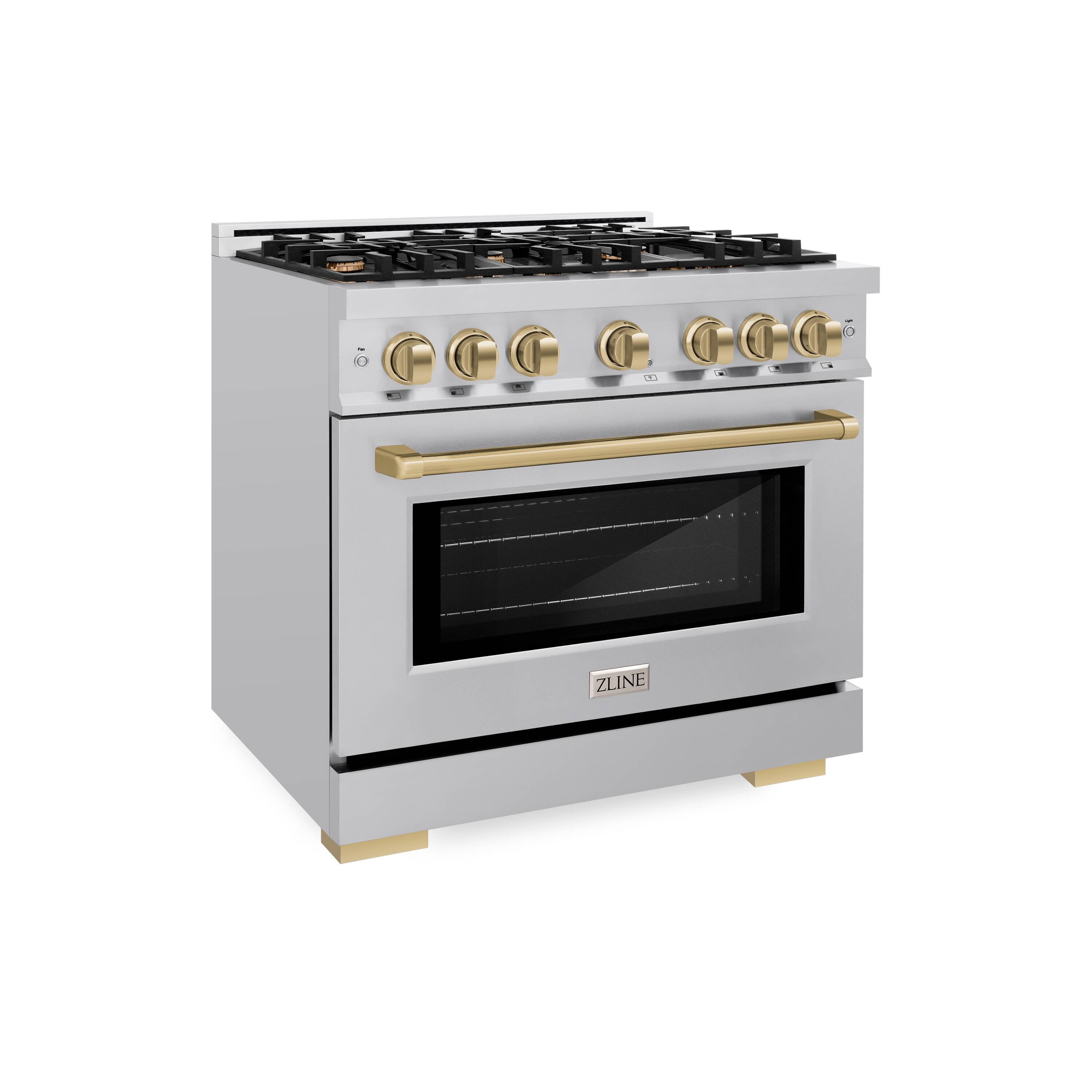 ZLINE KITCHEN & BATH HDRZ-36-CB Dual-Fuel-Ranges - View #2