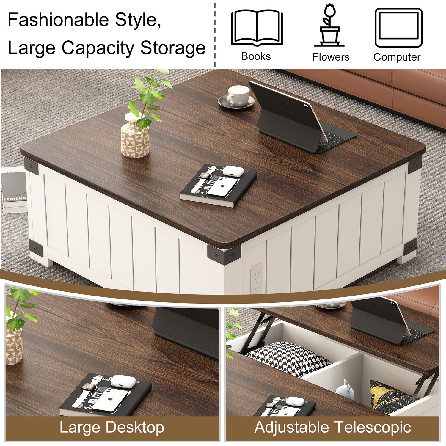 GZMR GZ-W75784 Coffee-Tables - View #8
