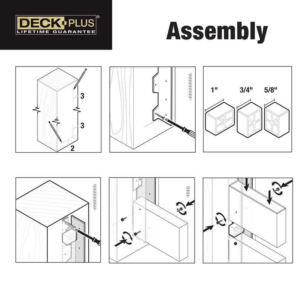 Deck Plus 9986611 Fence-Hardware - View #5