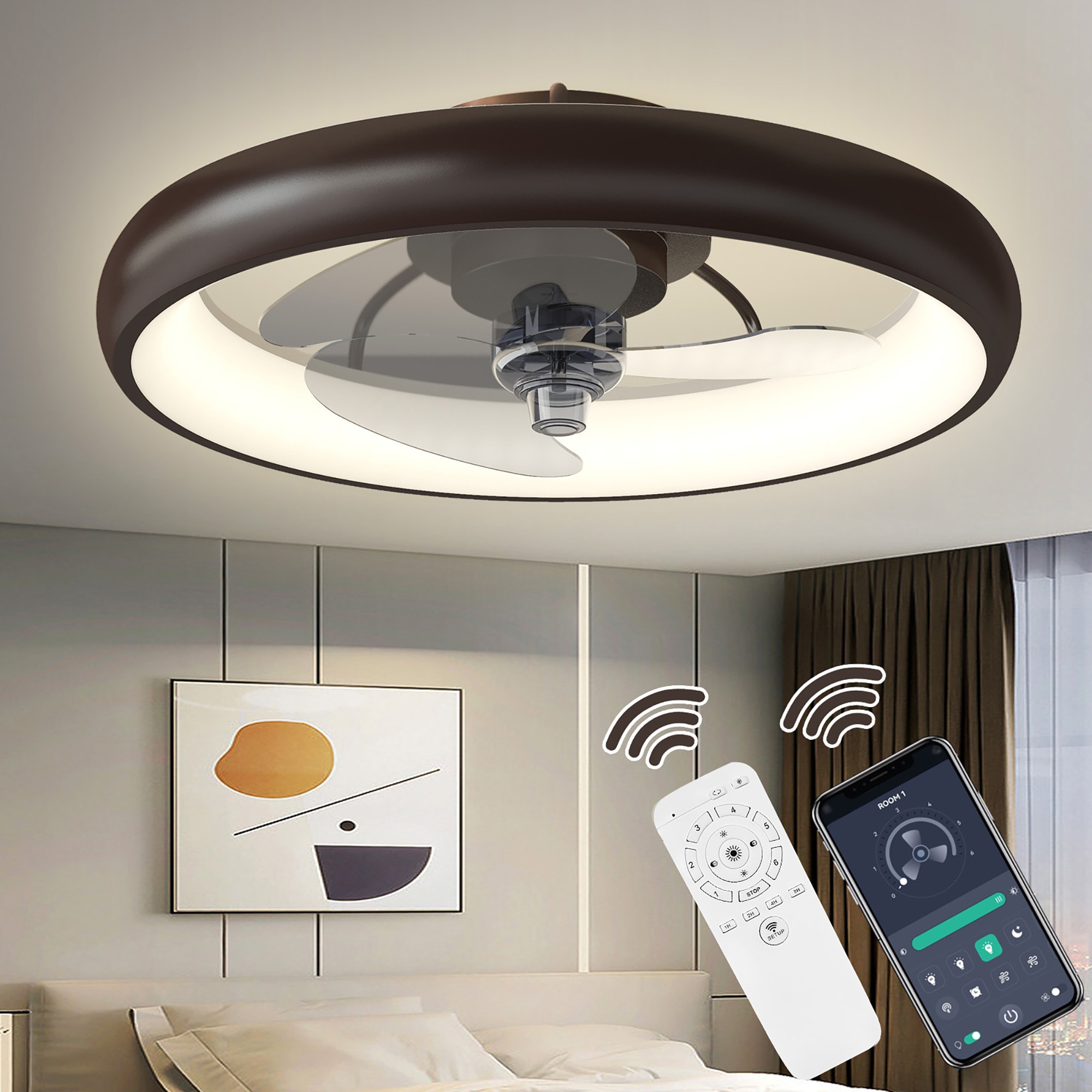 Yardreeze ZSFHXDCF20BK0407 Ceiling-Fans - View #10