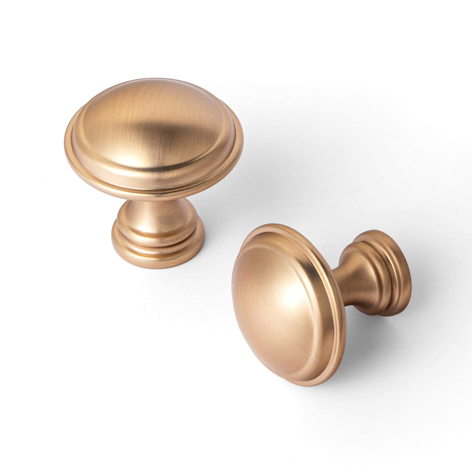Miaokesen 9619UBR-DK 1-1/4-in Champagne Bronze Bar Modern Cabinet Knob 6 -Pack
