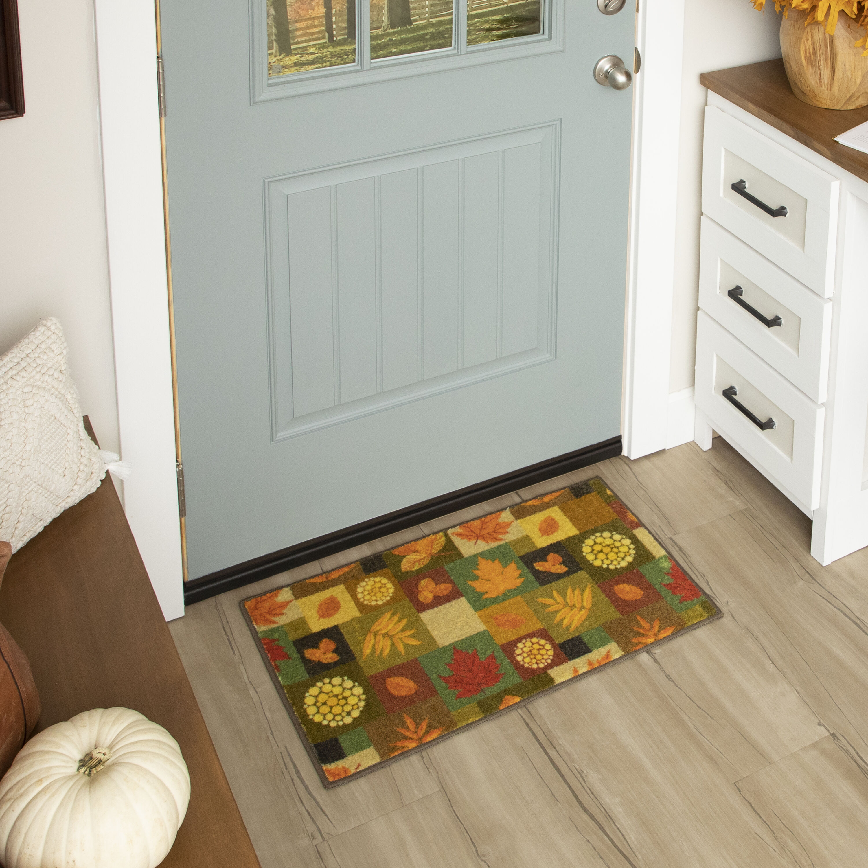 Mohawk Home ZW174 A416 018030 Fall 2 X 3 (ft) Indoor Machine Washable Throw Rug