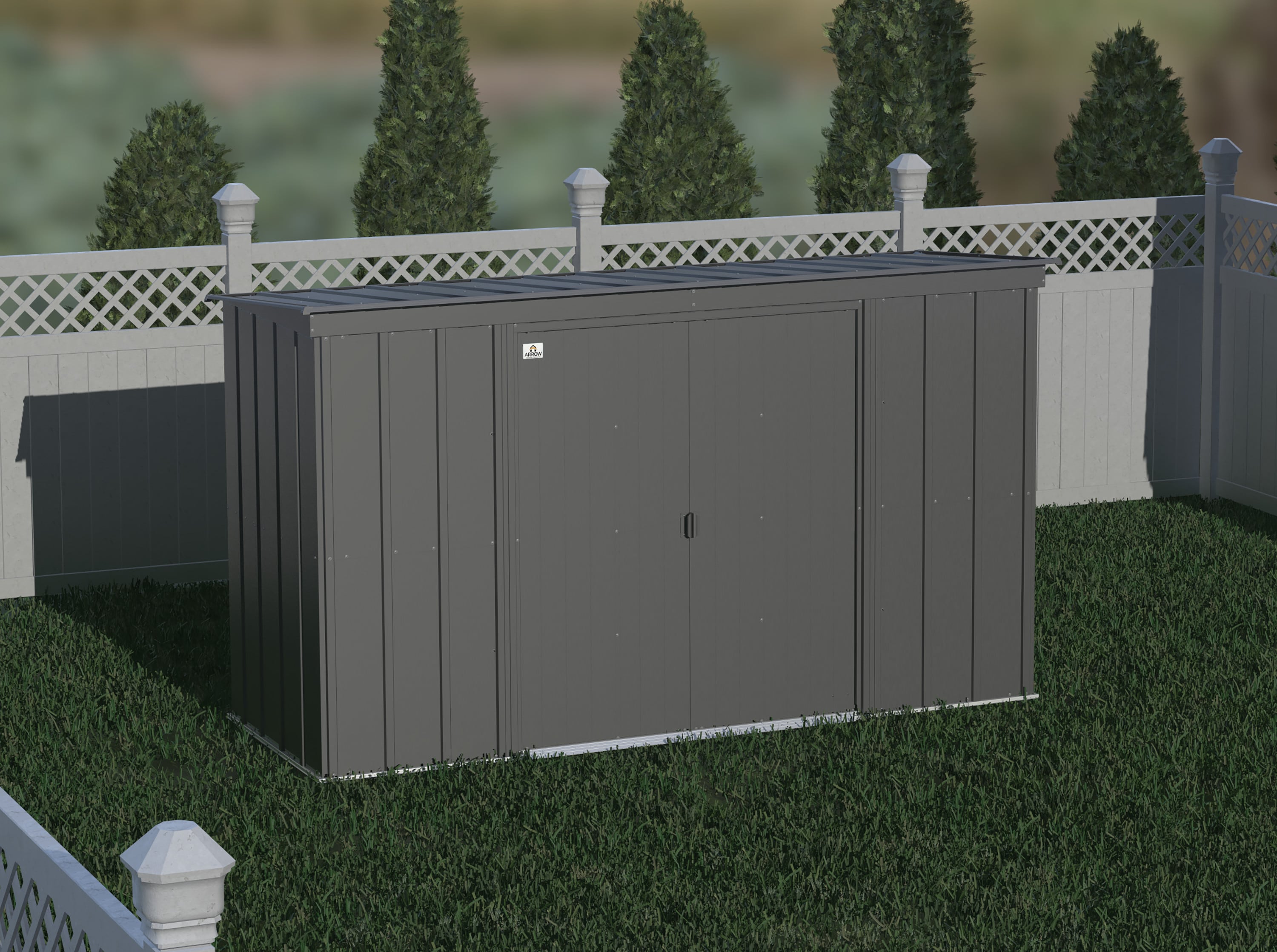 Arrow CLP104CC Metal-Storage-Buildings-Sheds - View #10