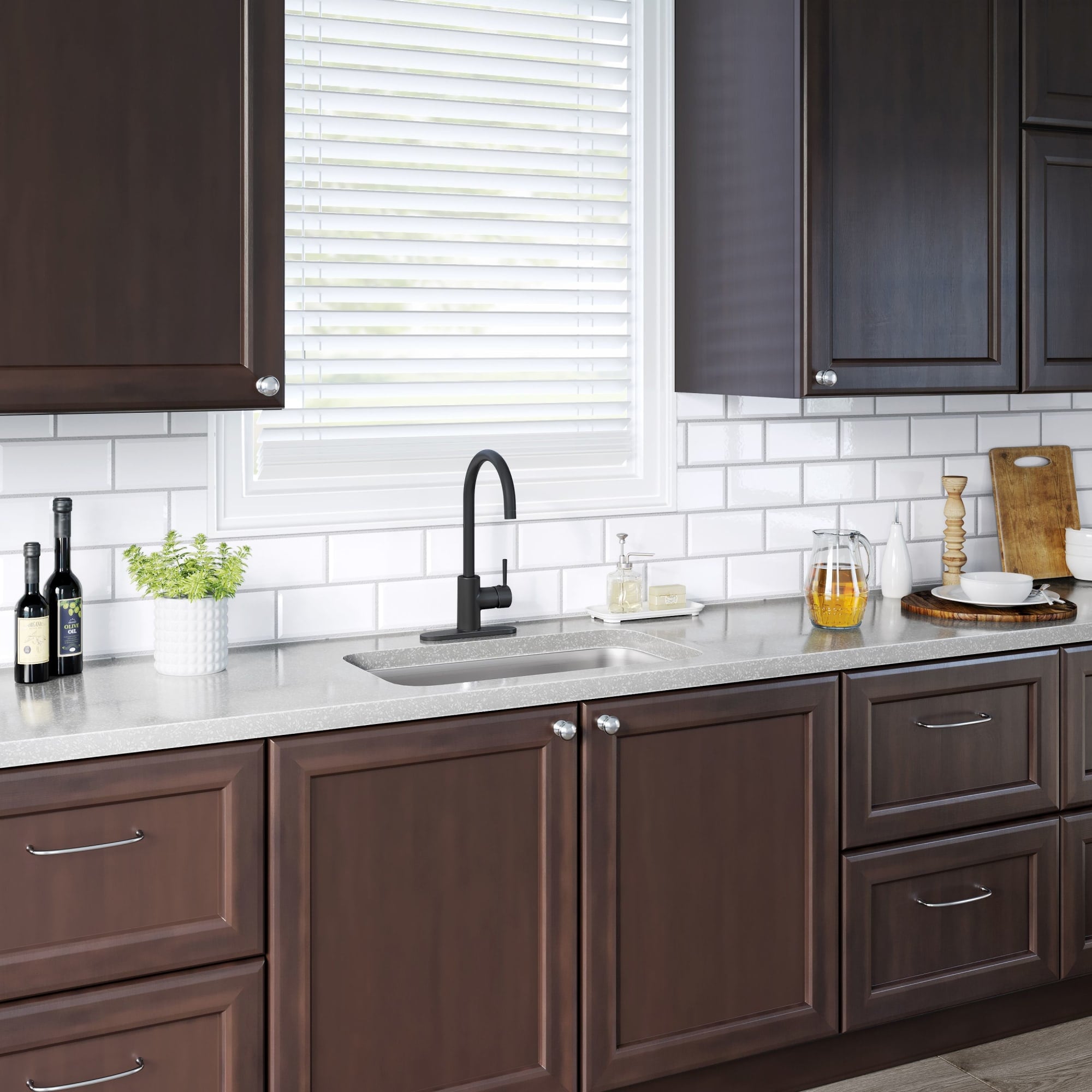 29.75'' Stainless Steel Undermount Single Bowl Kitchen Sink