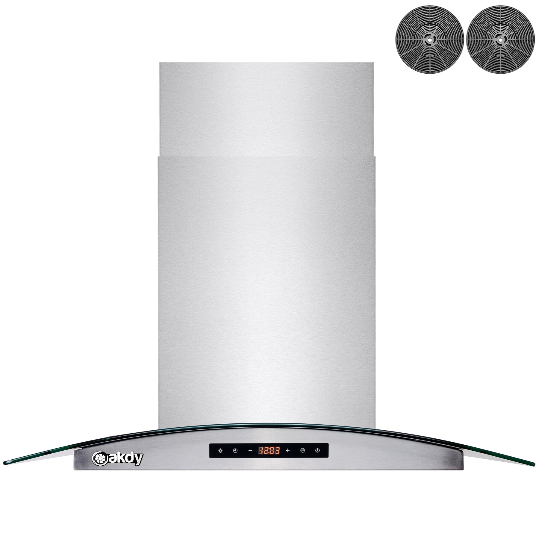 AKDY RH0476 Island-Range-Hoods - View #4