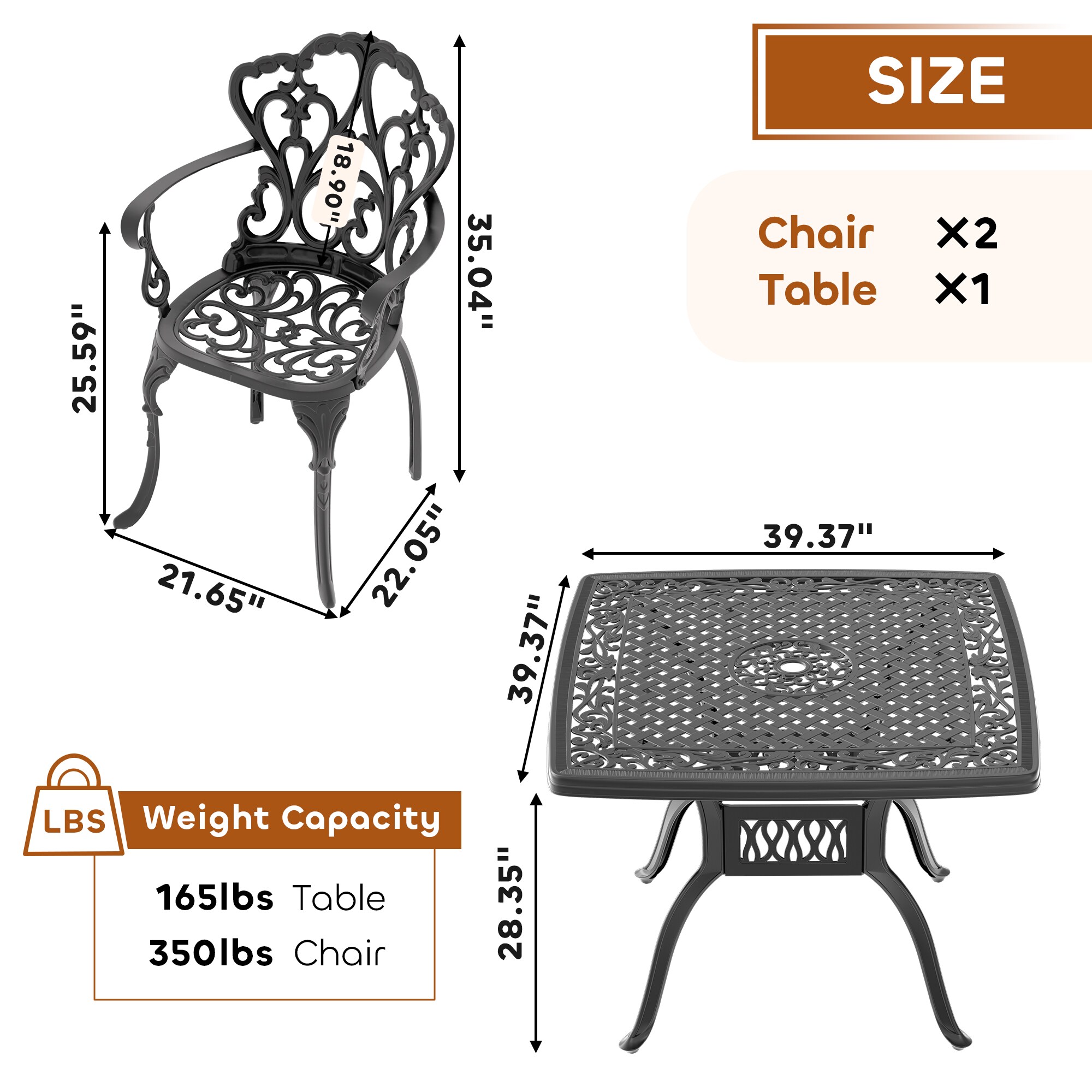 nicesure SLBK6047CZ2A1177RC Patio-Dining-Sets - View #8